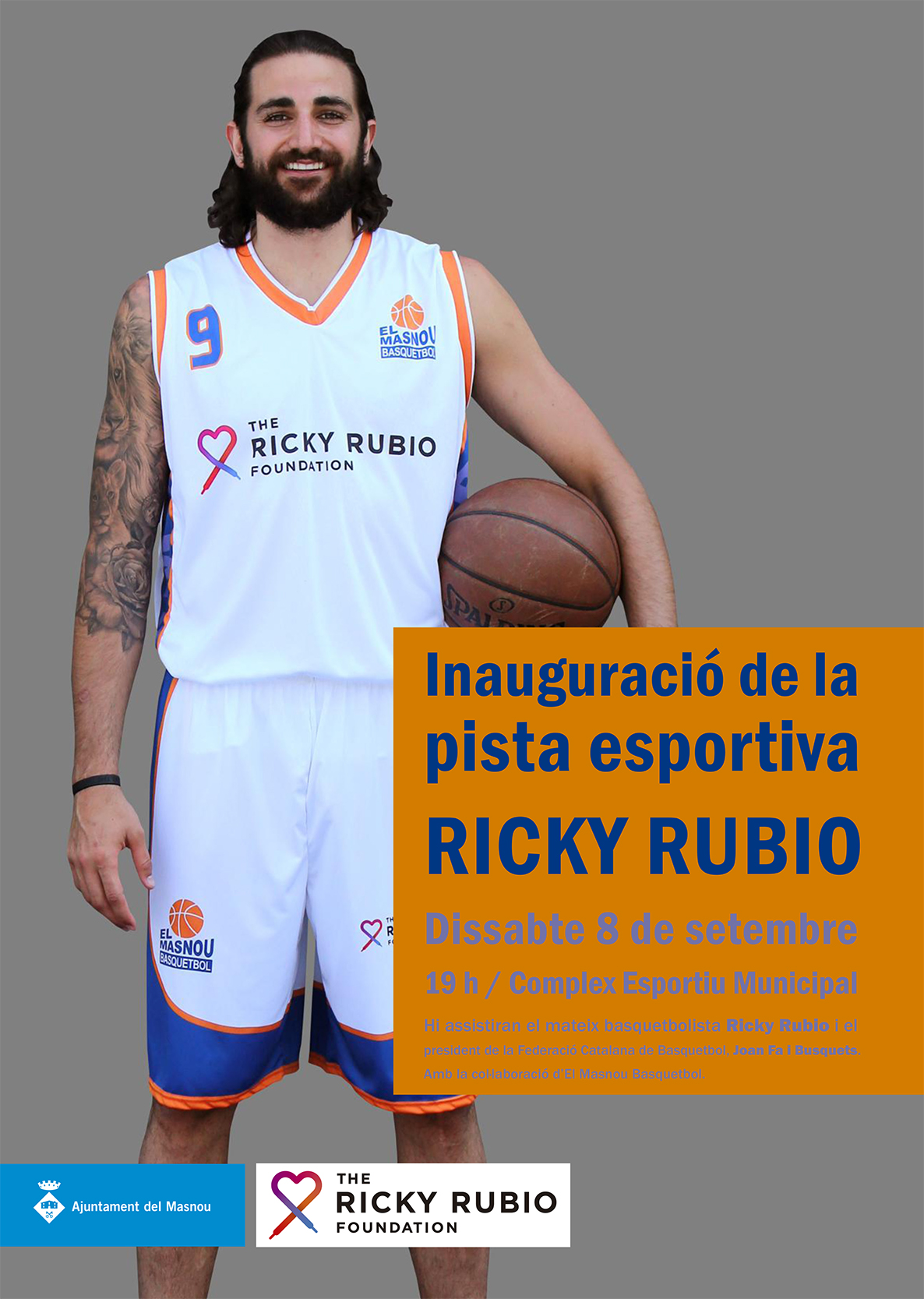 Inauguració de la Pista Ricky Rubio