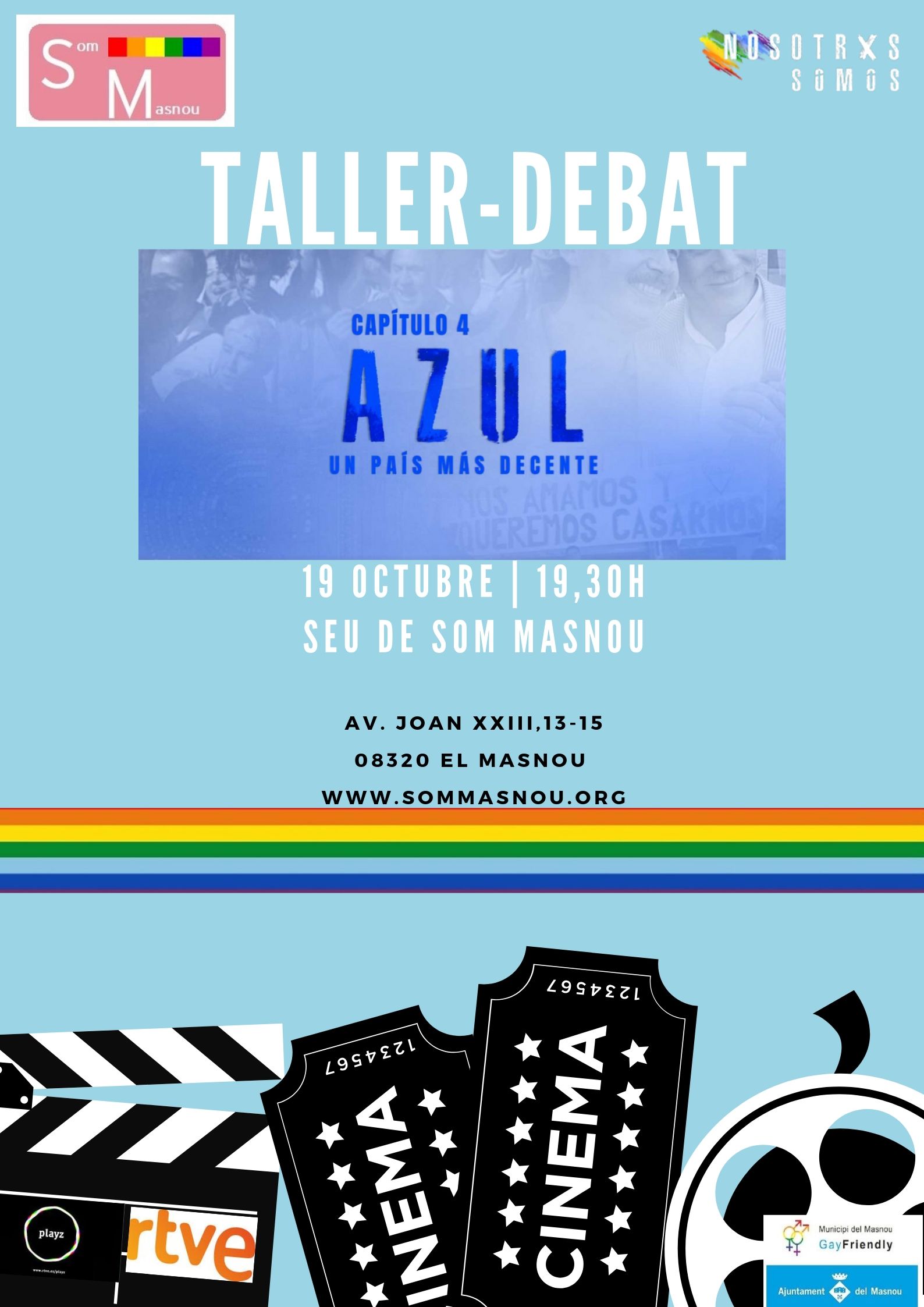 Acte anul·lat: Cinefòrum: projecció del documental 'Azul'