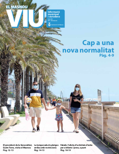 Publicat el número 120 del butlletí municipal 'El Masnou Viu'