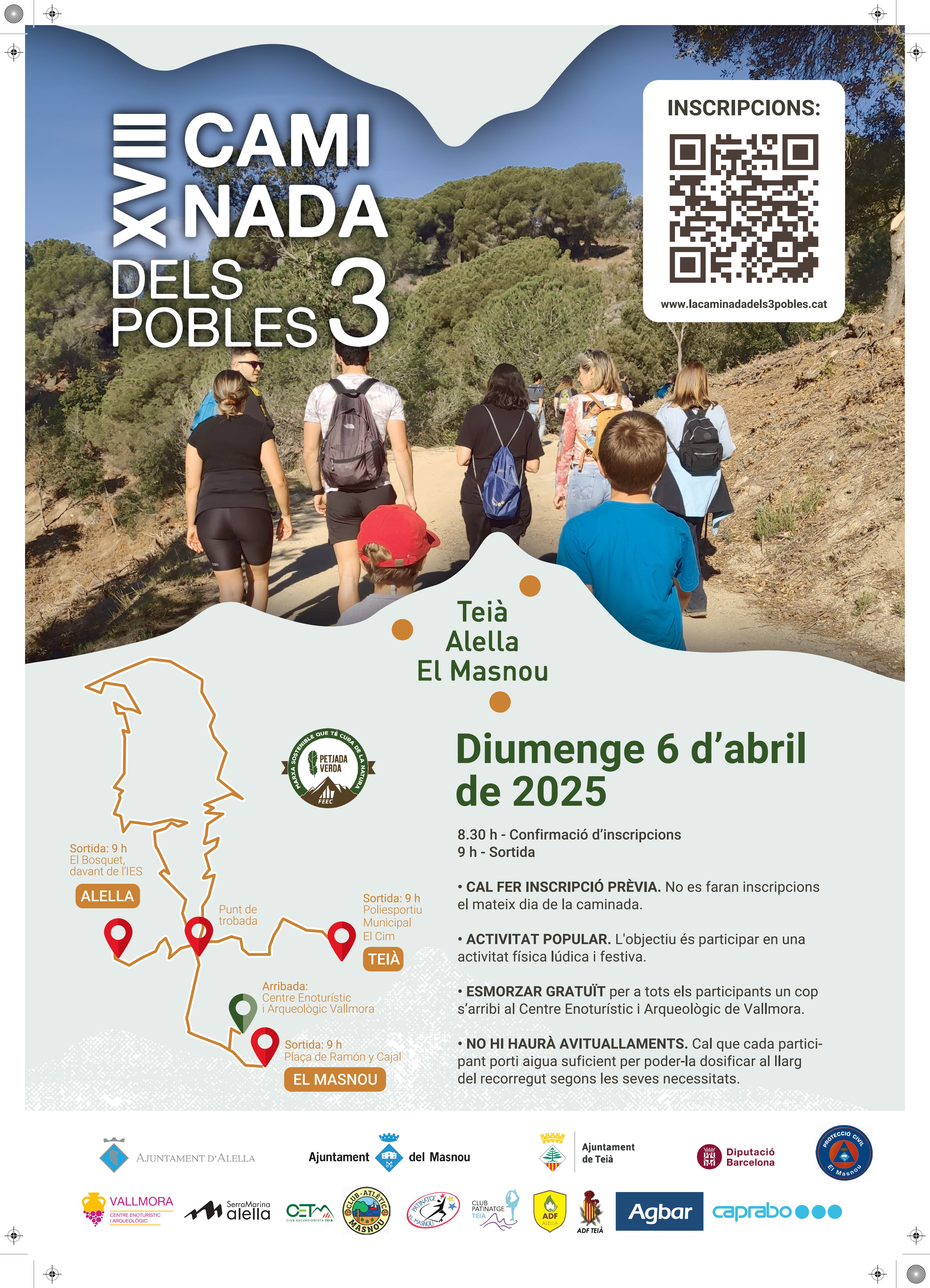XVIII Caminada dels Tres Pobles 