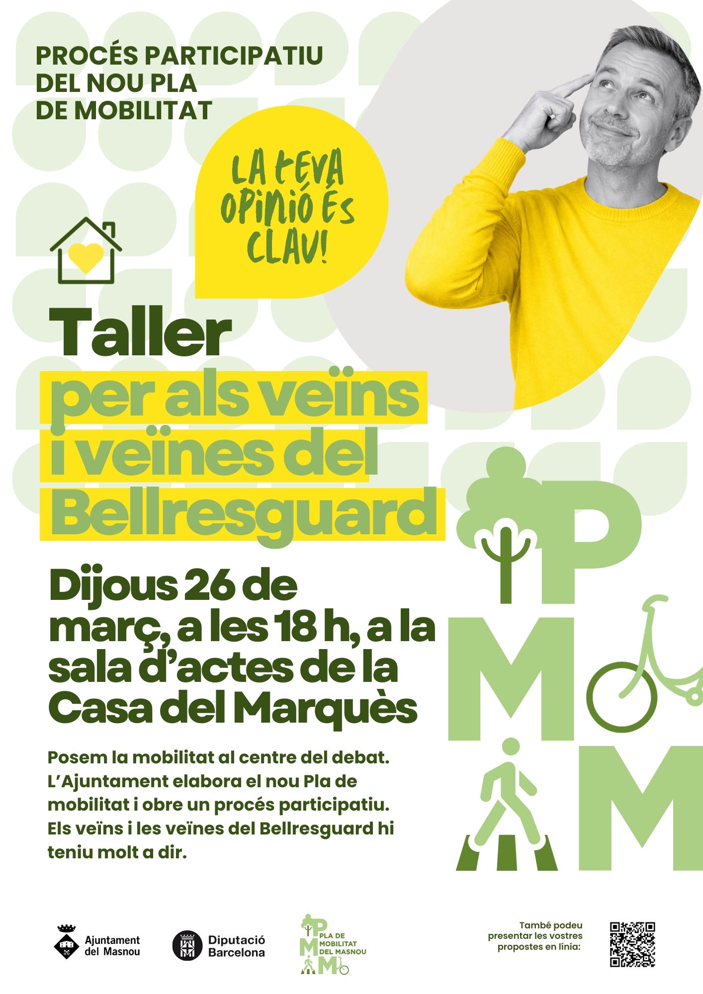 Taller participatiu Bellresguard Pla de Mobilitat