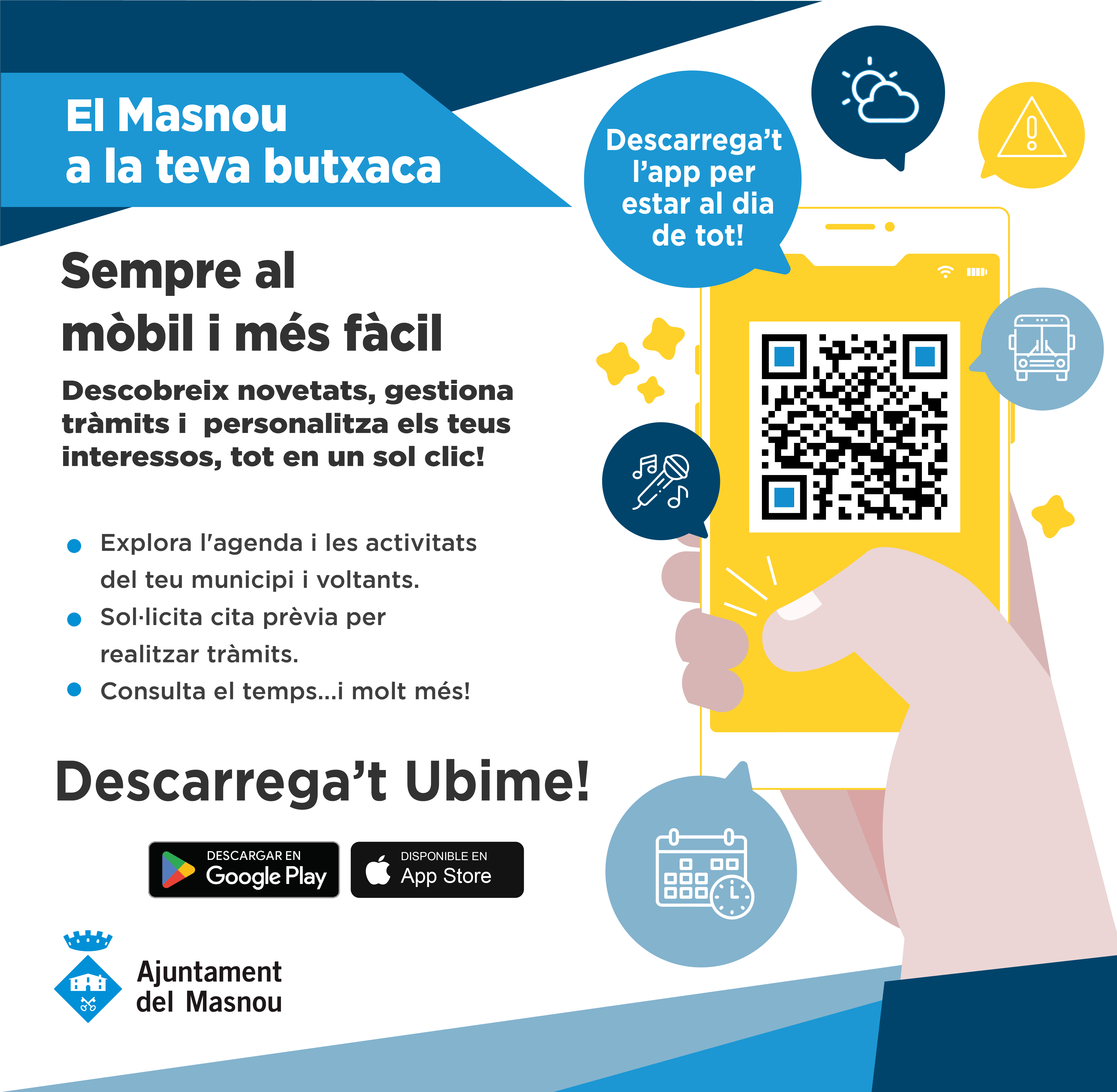 Nova app que facilita l'accés a serveis i informació municipal