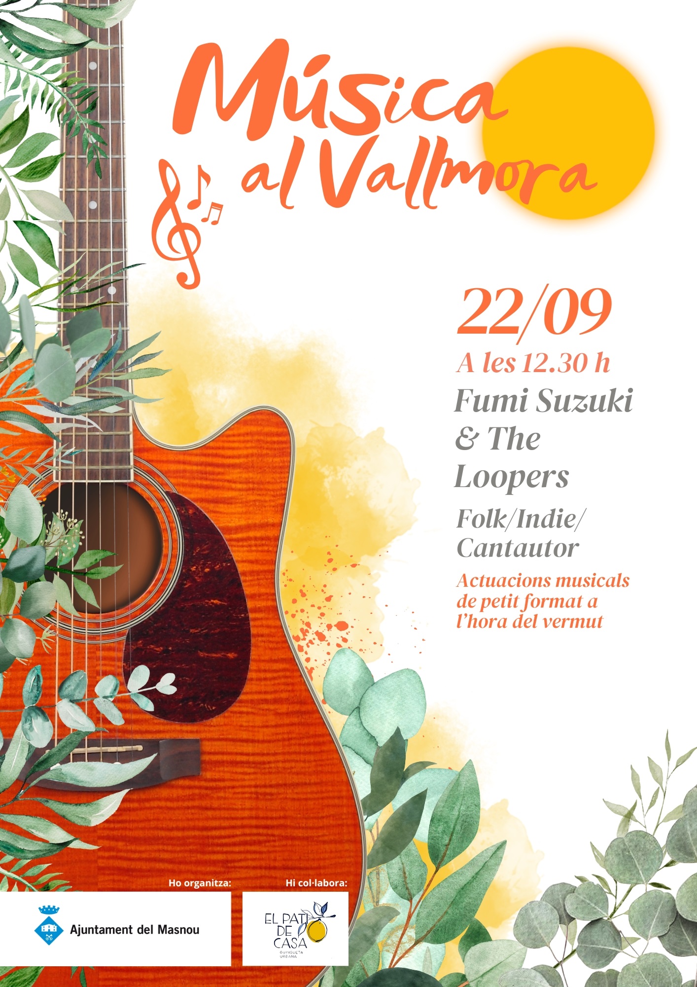 Música al Vallmora - Fumi Suzuki & The Loopers