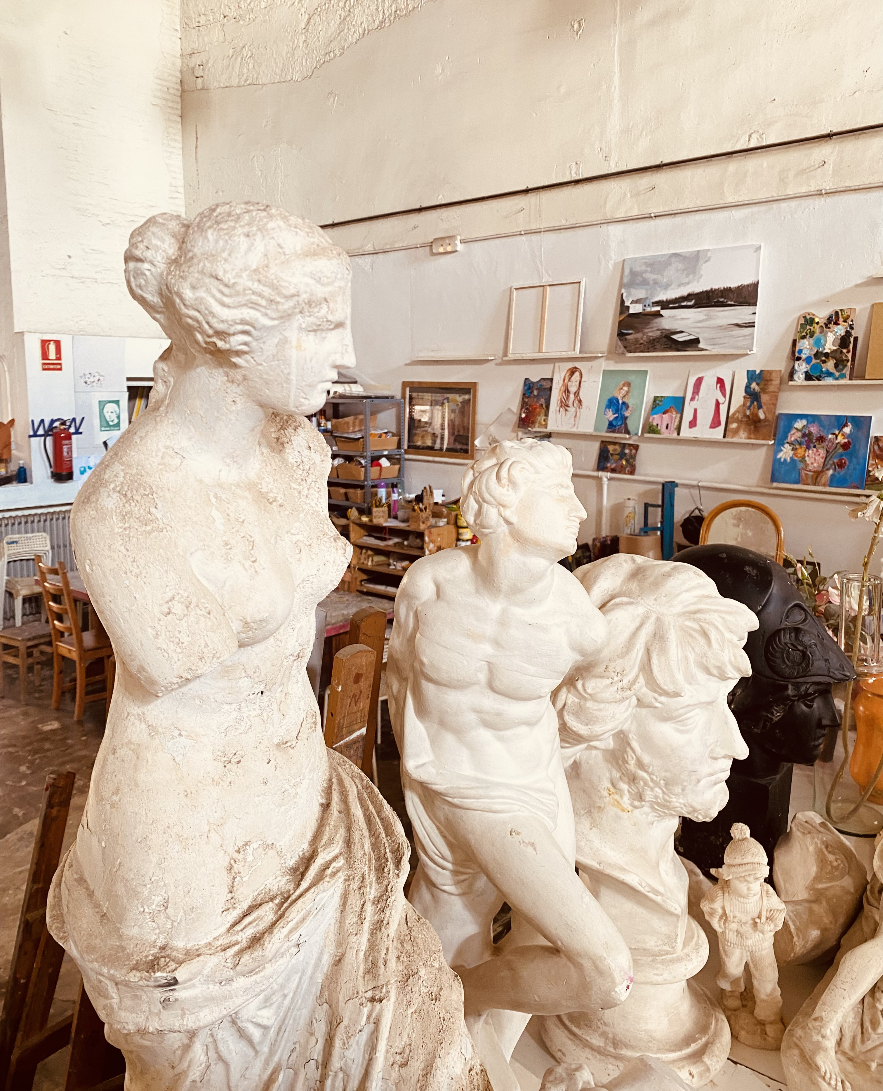 Exposició de l'alumnat de Blanc de Guix