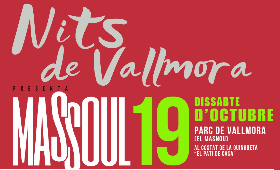 Nits de Vallmora presenta el festival solidari MASSOUL