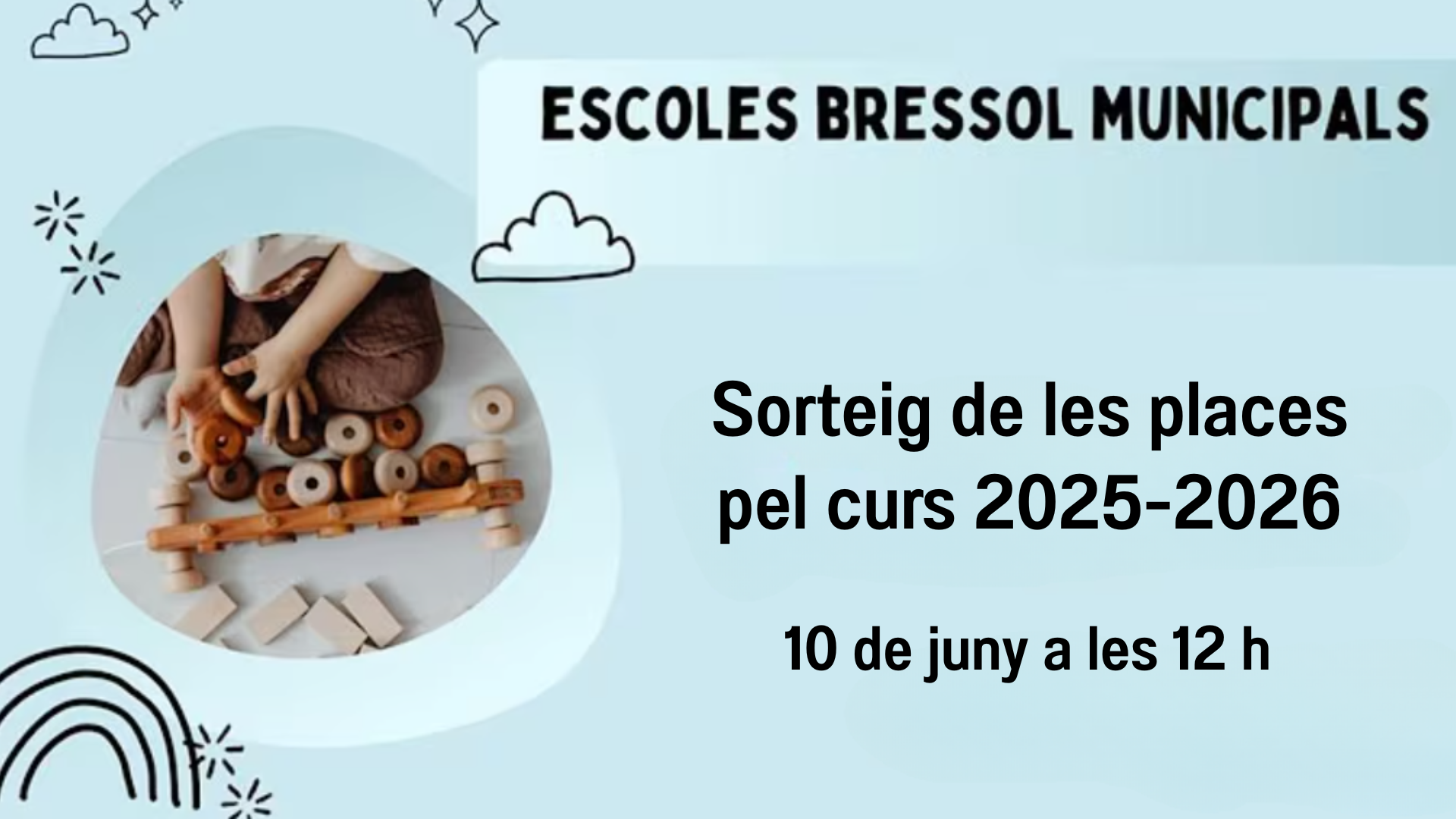 Sorteig públic de desempat - Procés de preinscripció EBM curs 2025 - 2026