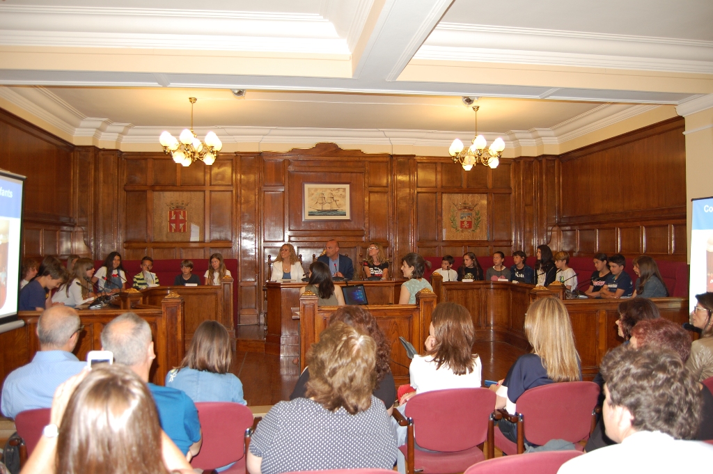 Sessió plenària del Consell Municipal d'Infants 2018-2019.