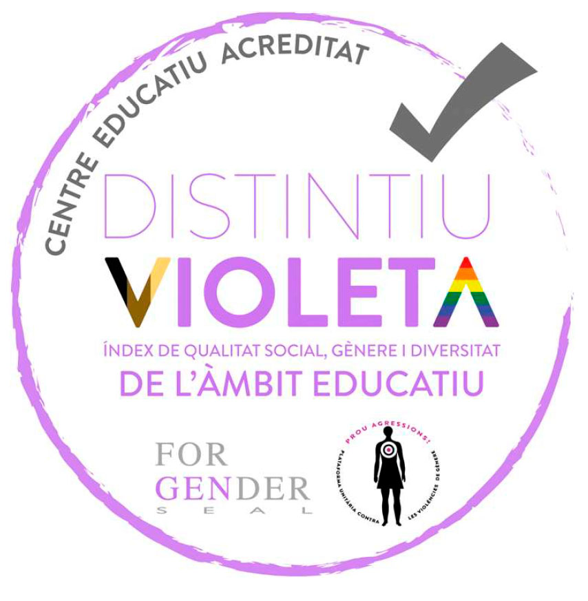 Distintiu violeta logotip