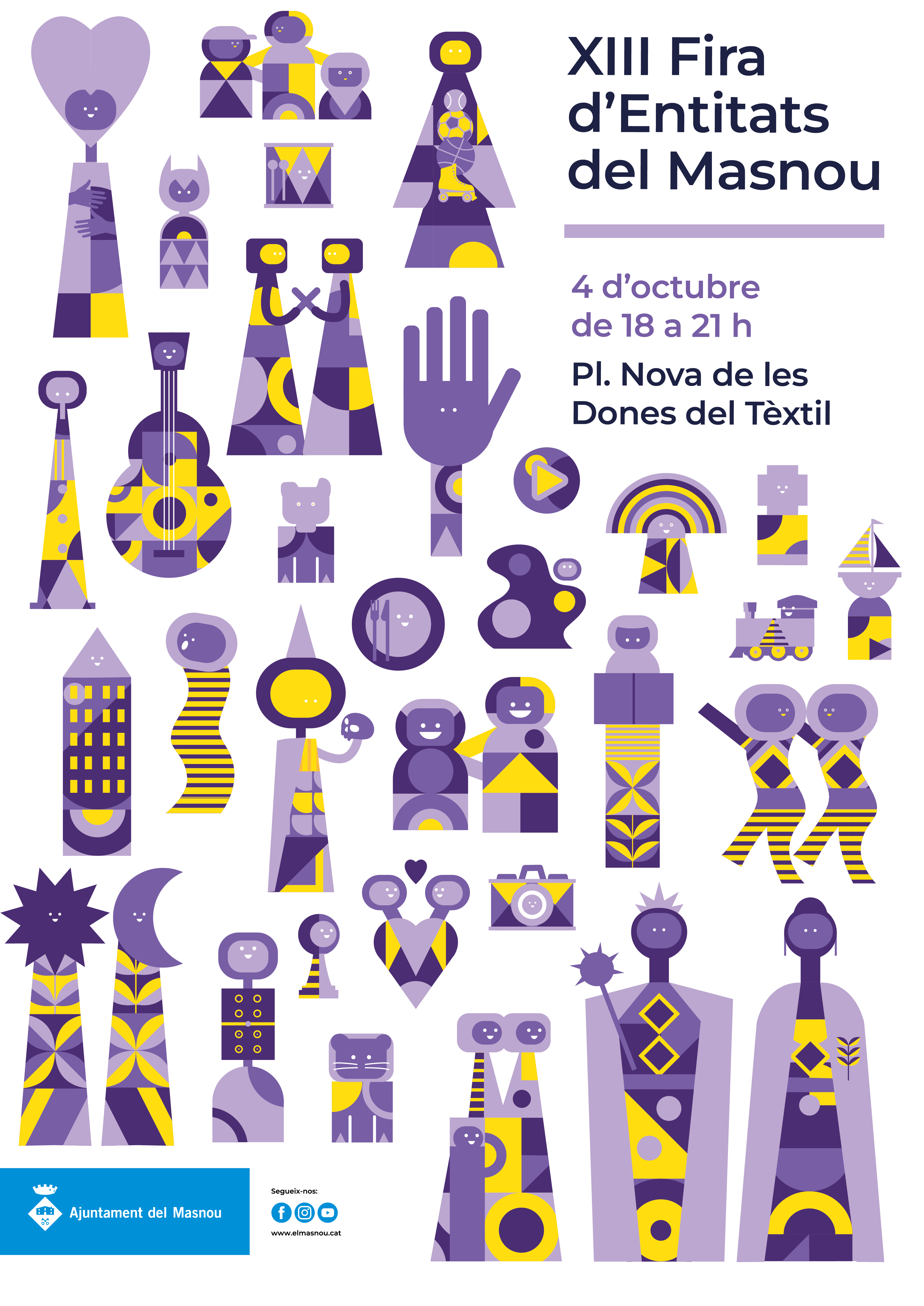 La Fira d'Entitats muntarà una festa de cultura popular i voluntariat
