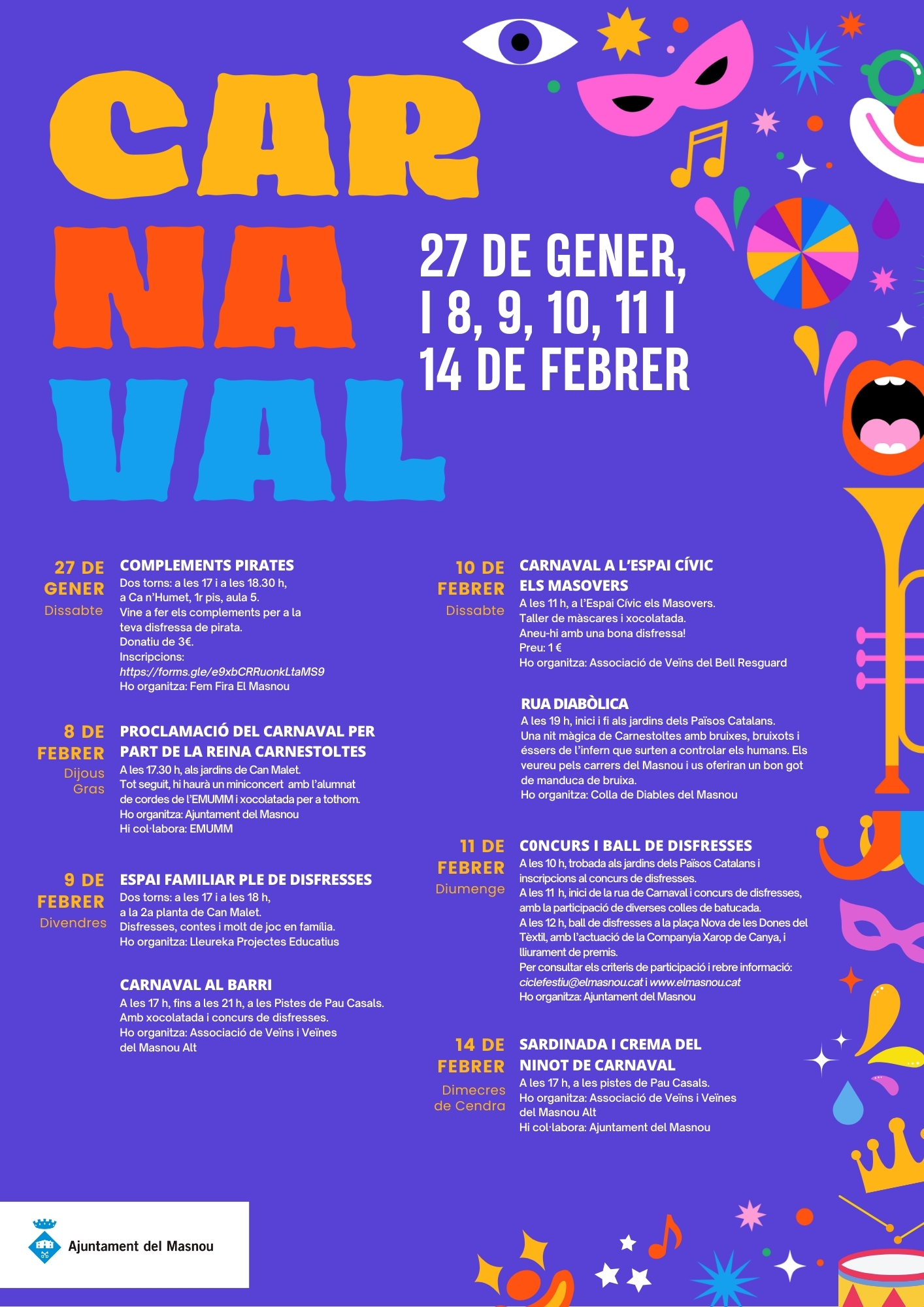Carnaval 2024 - Programa.