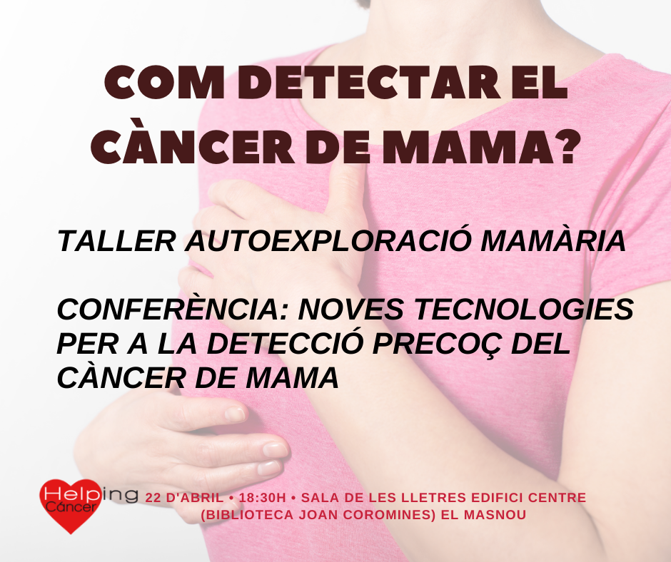 Taller: Com detectar el càncer de mama: autoexploració mamària
