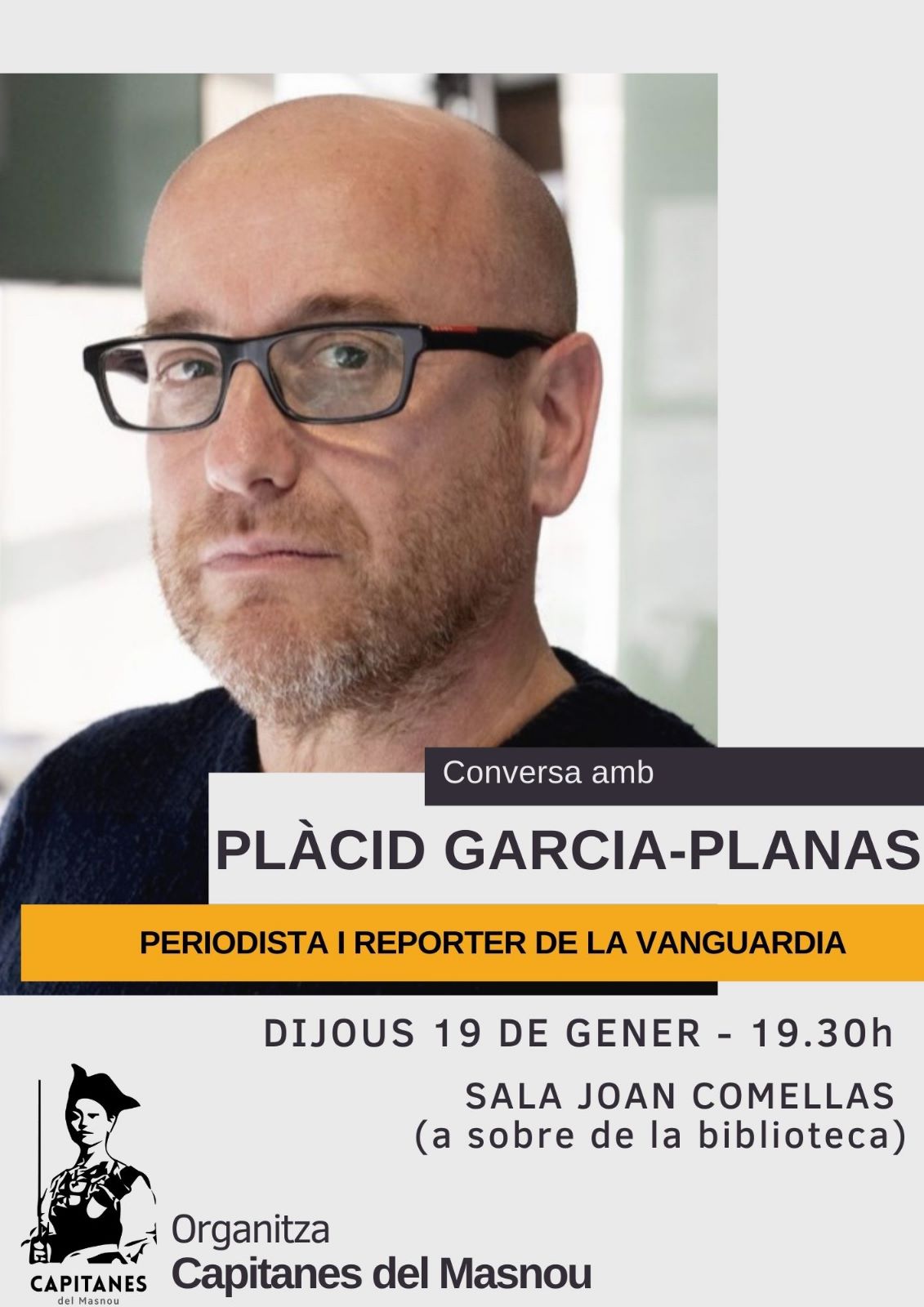 'Conversa amb Plàcid Garcia-Planas, periodista i reporter de la Vanguardia'