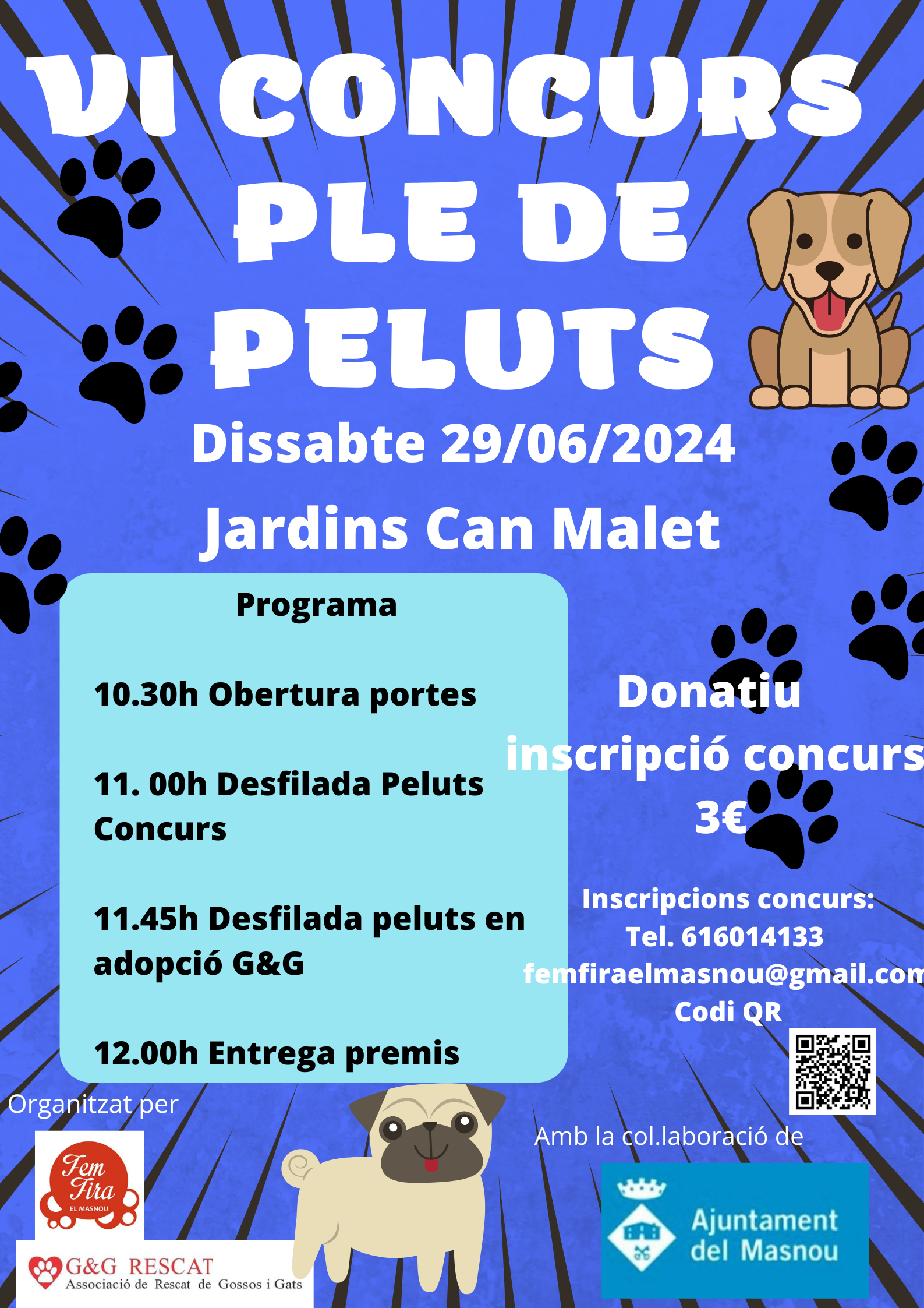 VI Ple de Peluts. Concurs caní