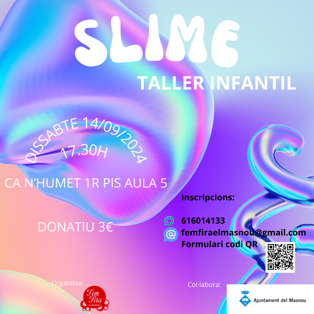 'SLIME. Taller infantil'