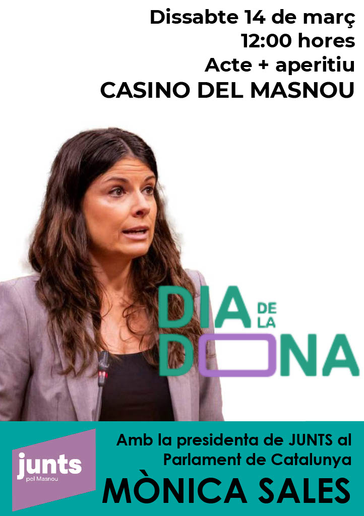 'Xerrada-Col&middot;loqui amb M&ograve;nica Sales sobre la dona i la pol&iacute;tica'