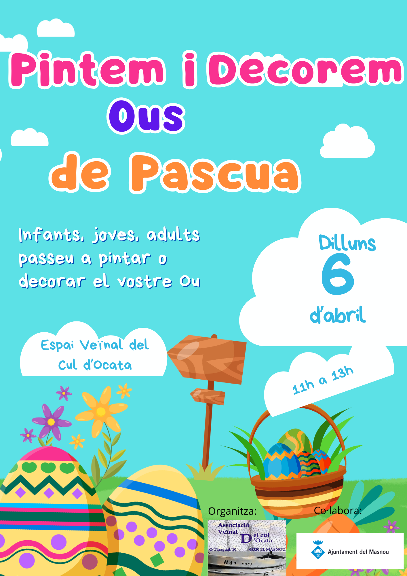 'PINTEM I DECOREM OUS DE PASQUA'