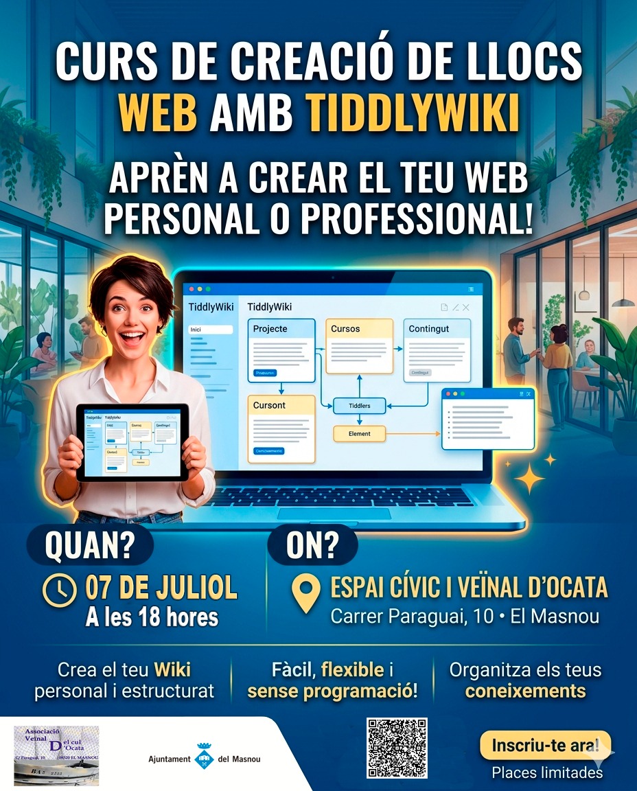 'APR&Egrave;N A FER LA TEVA P&Agrave;GINA WEB AMB PROGRAMARI LLIURE'