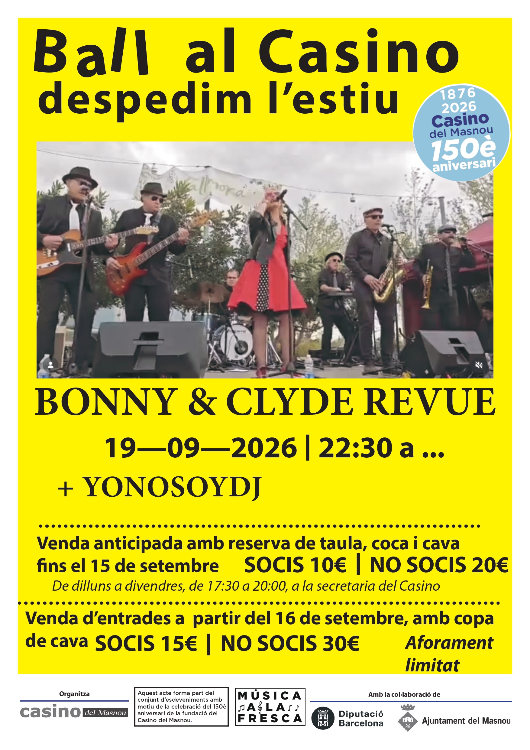 'BALL AL CASINO DESPEDIM L'ESTIU'