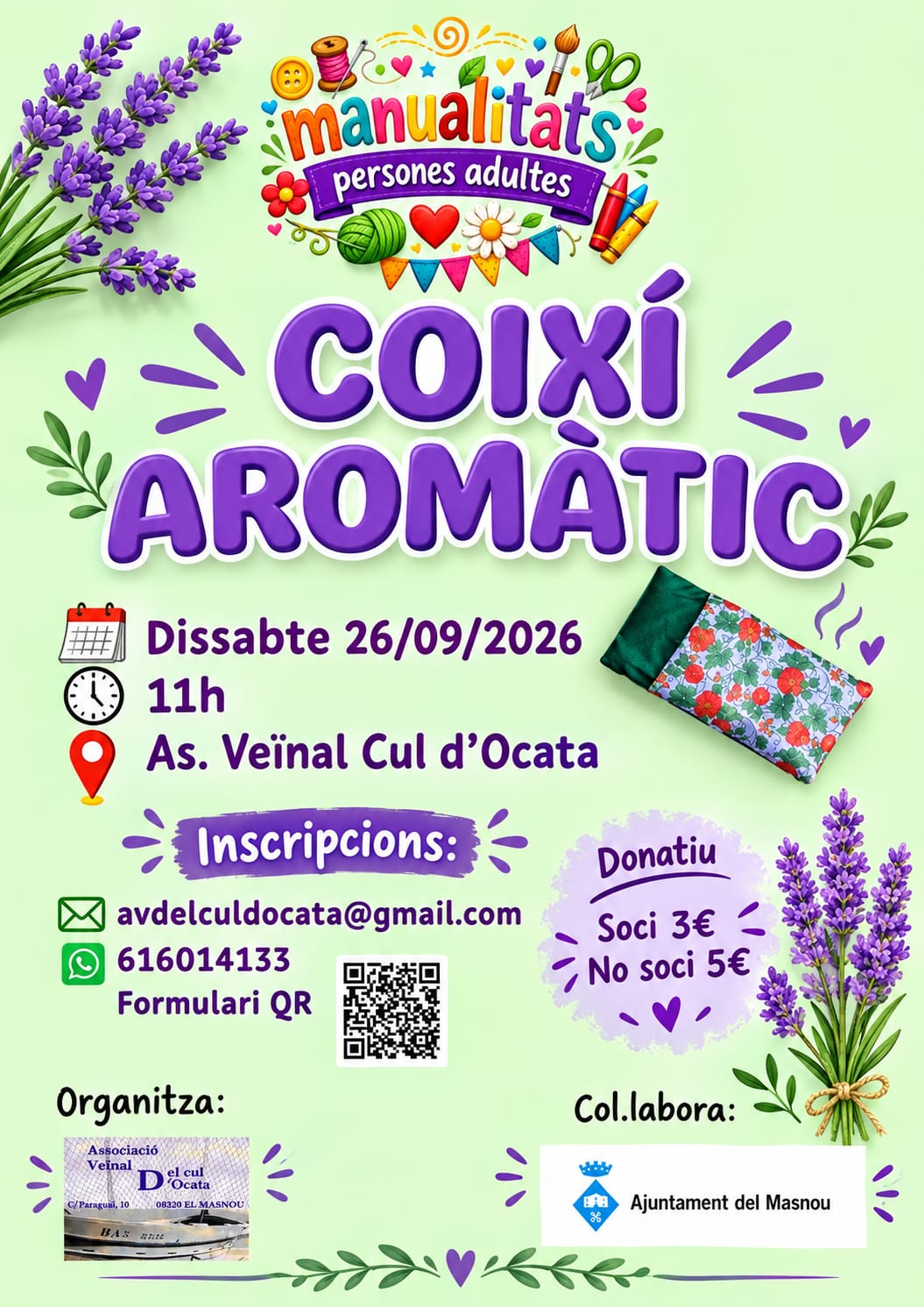 'COIXÍ AROM&Agrave;TIC. Manualitats per a persones adultes'