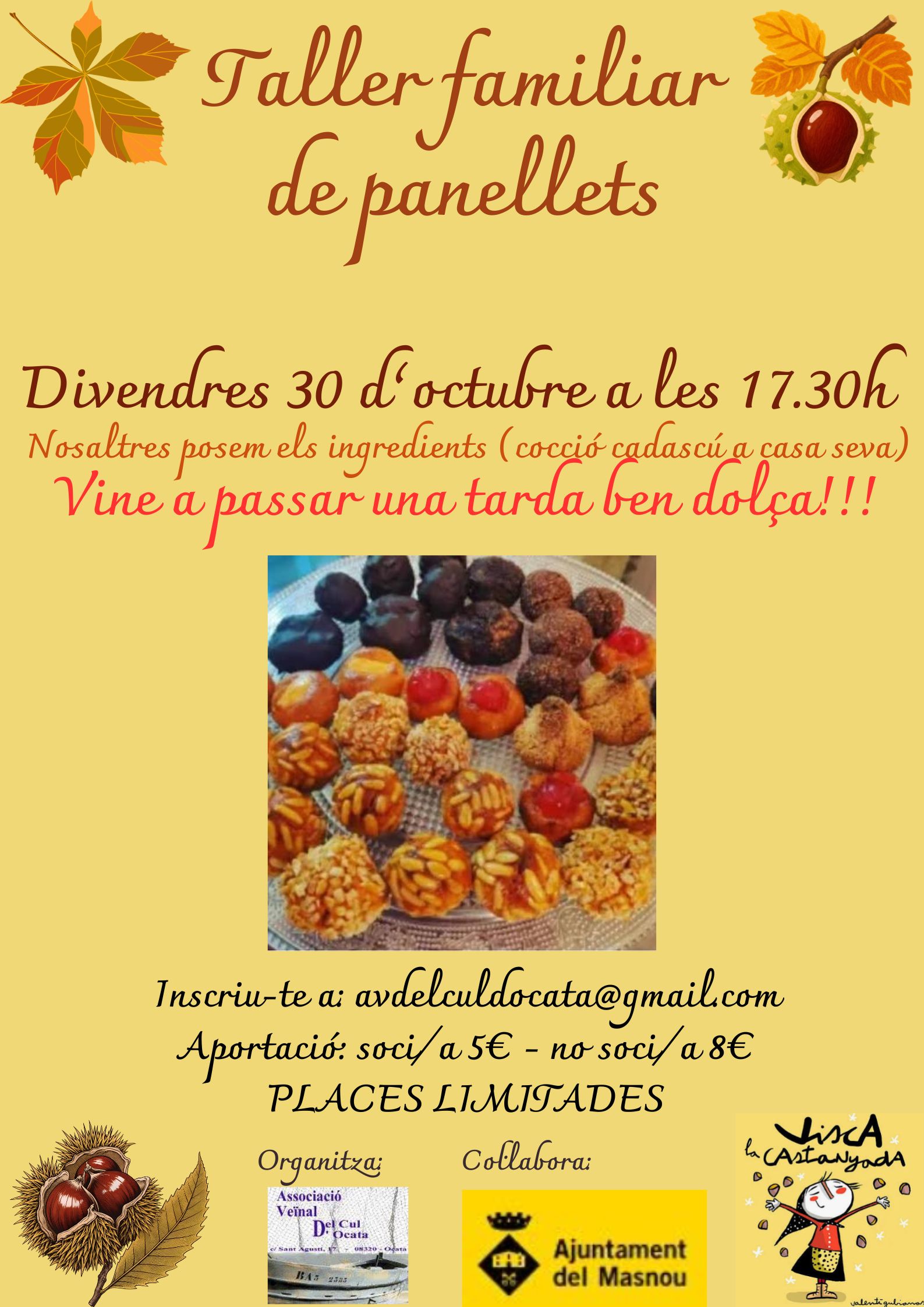 'Taller de panellets'