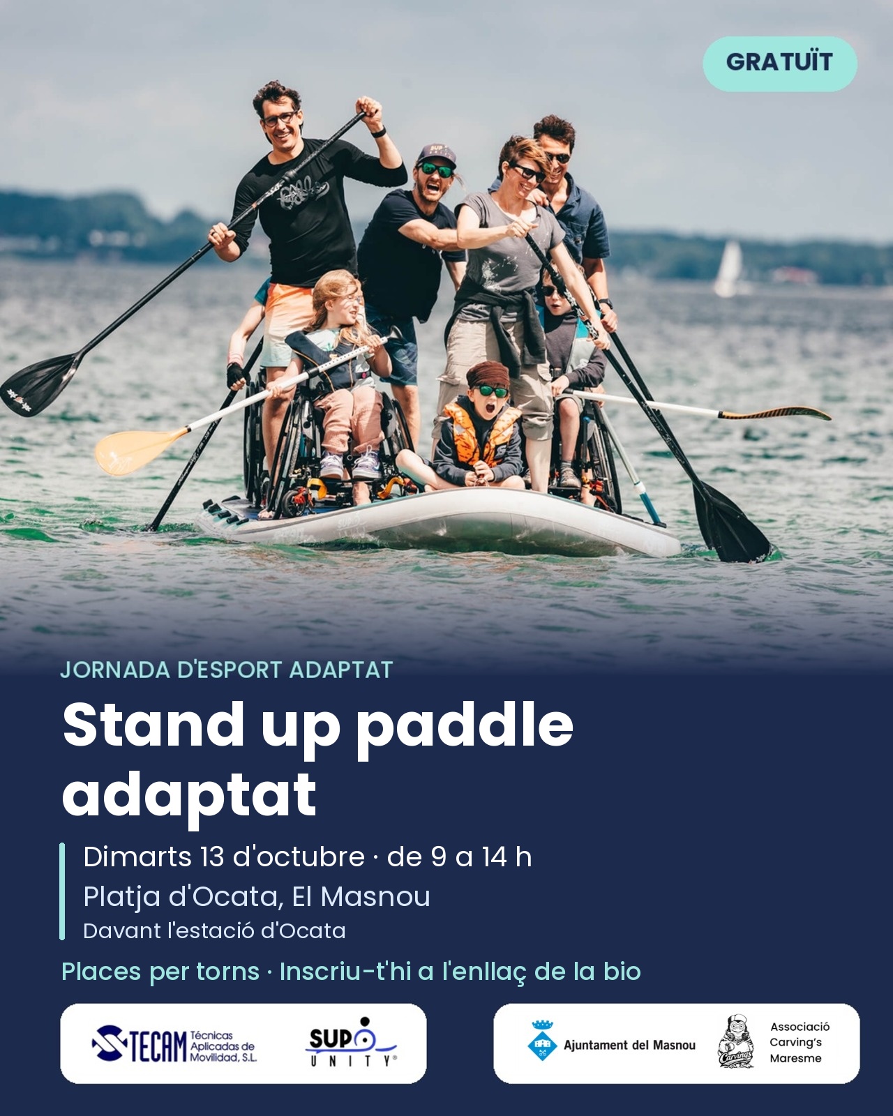'Stand up paddle adaptat'