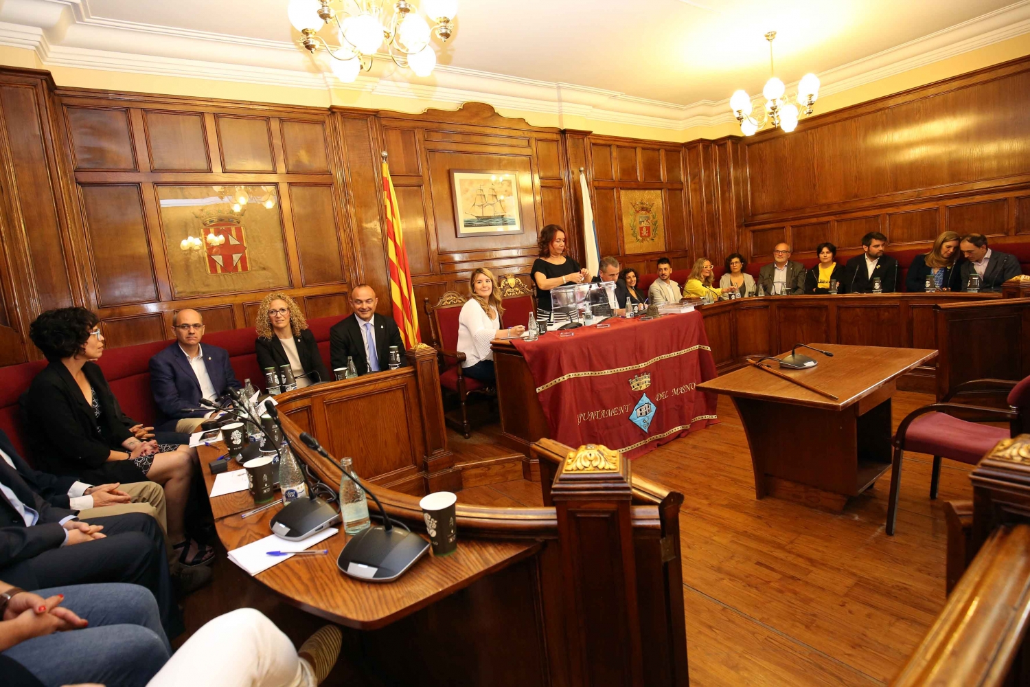L'Ajuntament del Masnou ha quedat constituït aquest dissabte, 15 de juny