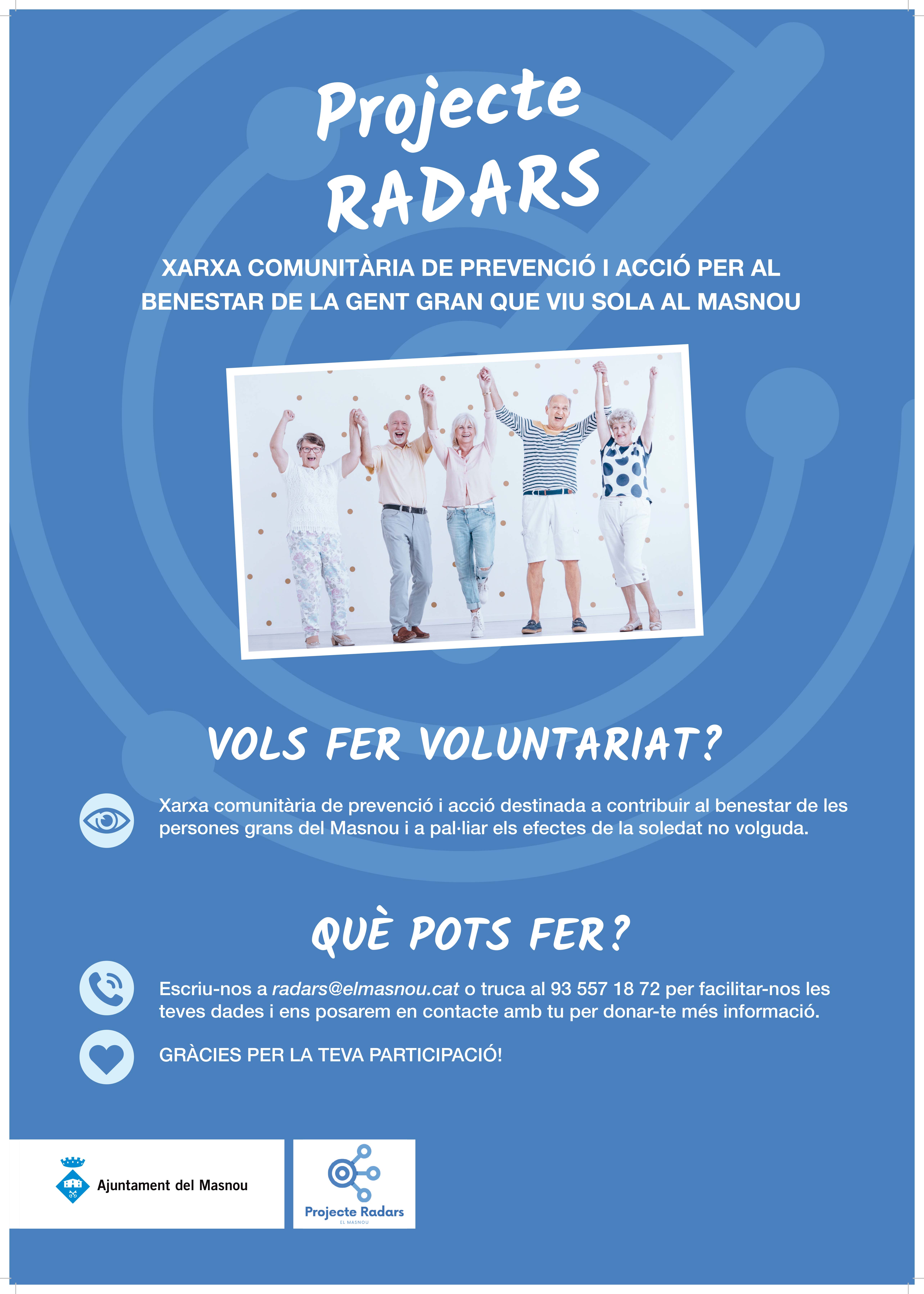 Cartell informatiu del projecte RADARS