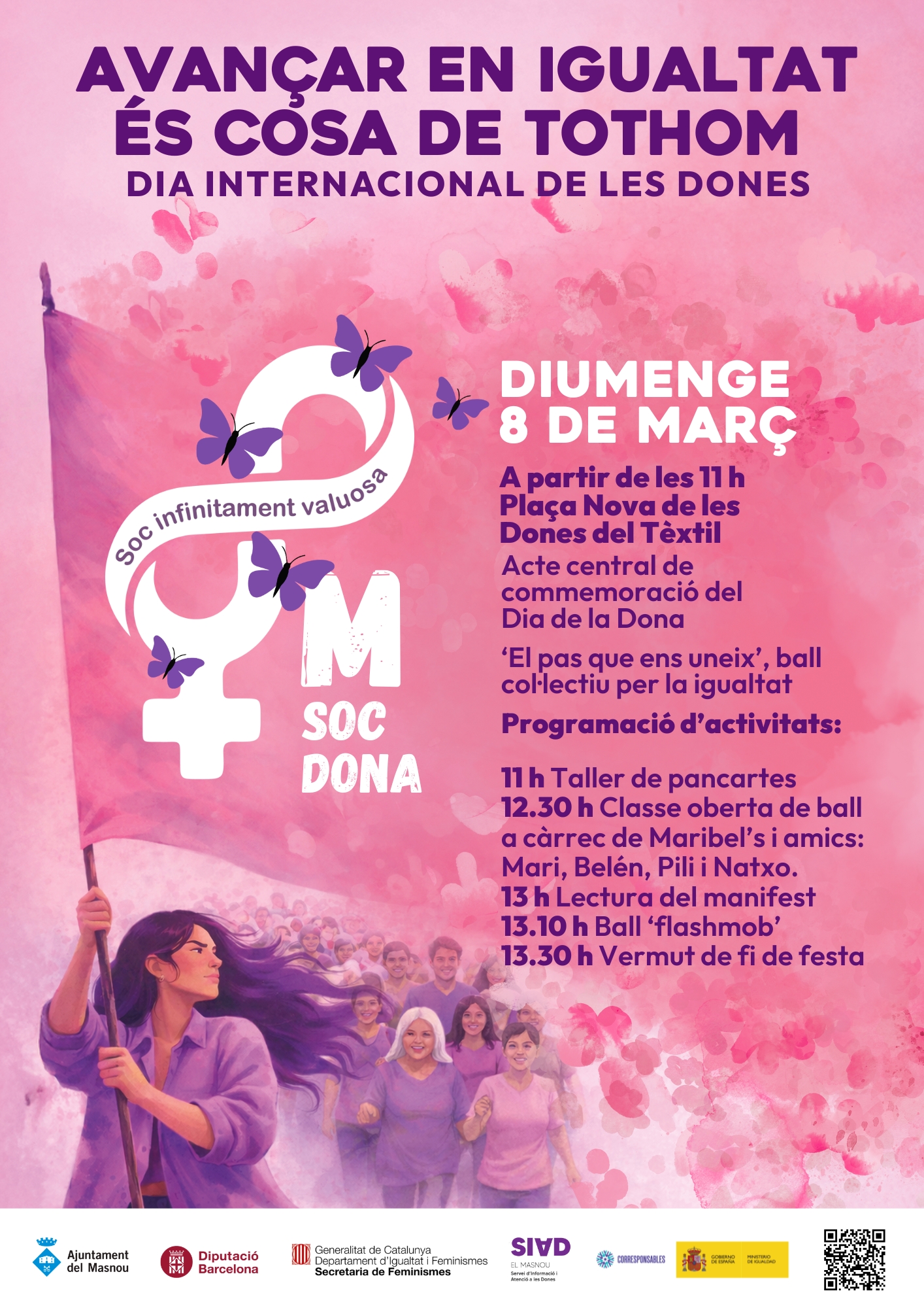 Acte central de commemoraci&oacute; del Dia de la Dona: 