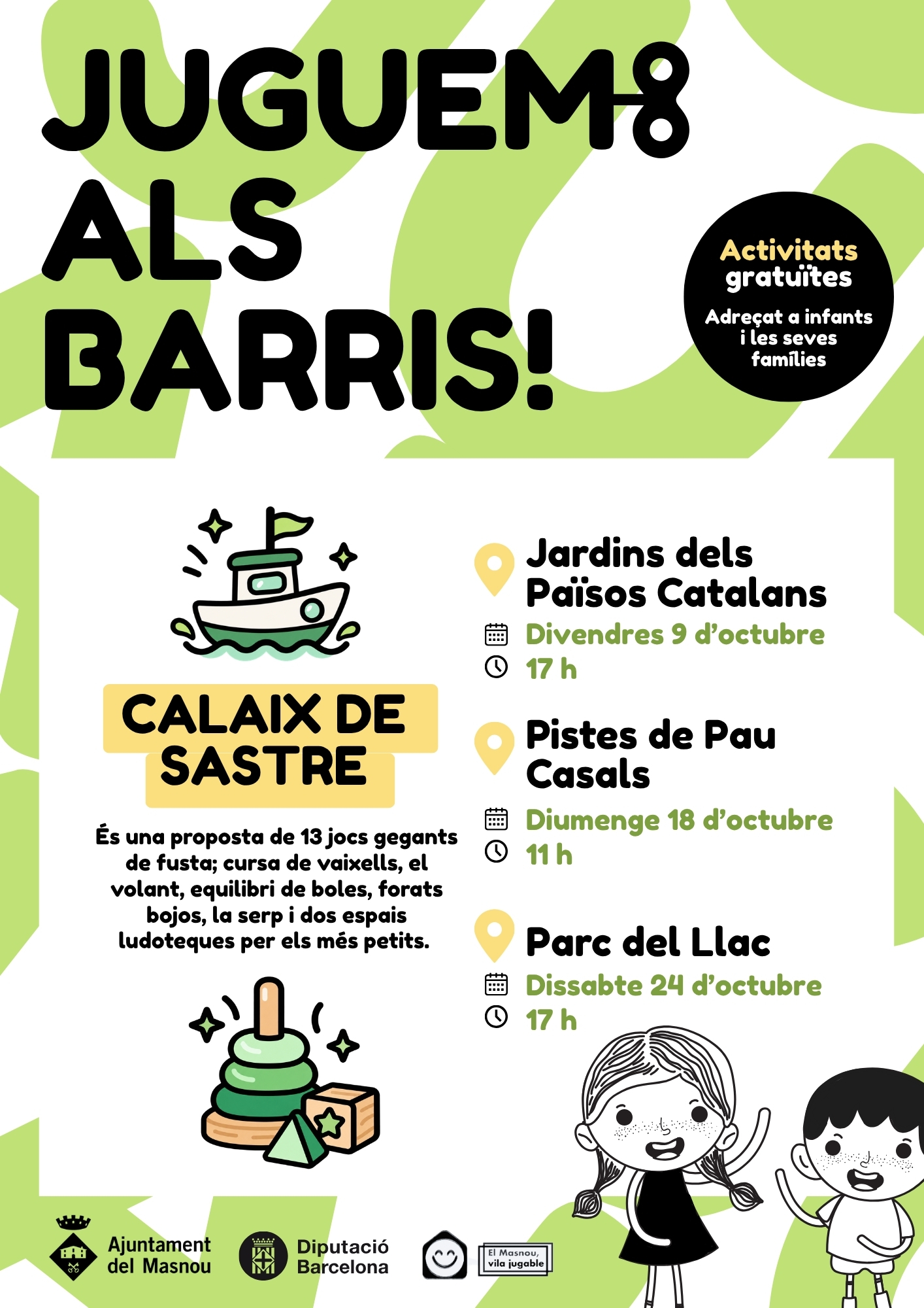 Juguem als Barris - Octubre 