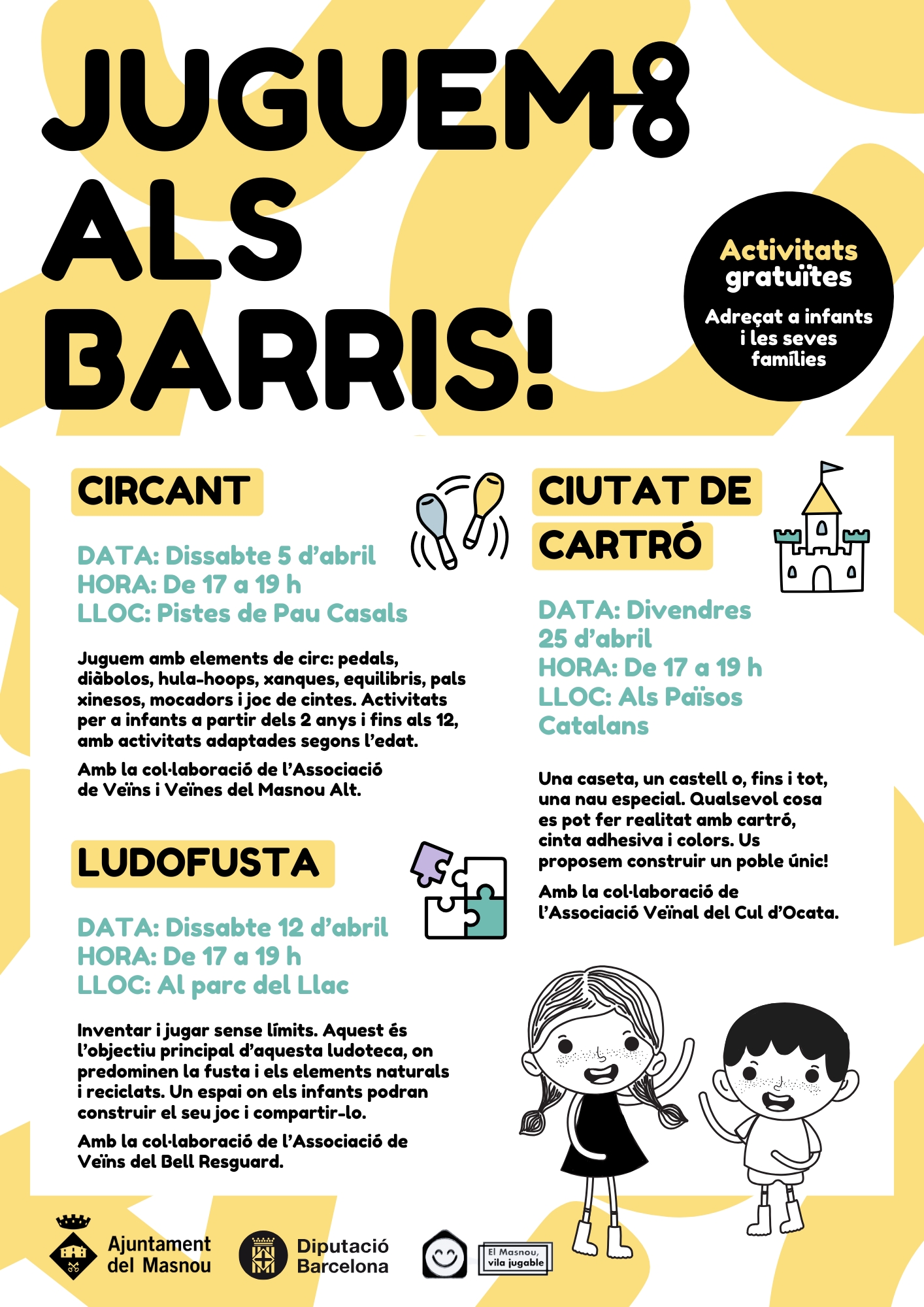 Juguem als barris - Ciutat de cartró 
