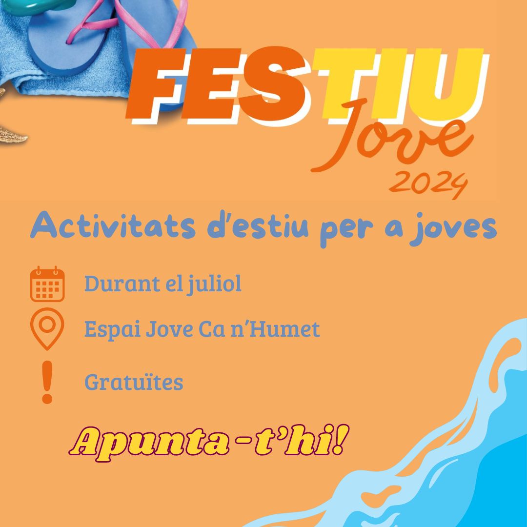 Festiu Jove, activitats d'estiu per a joves i adolescents