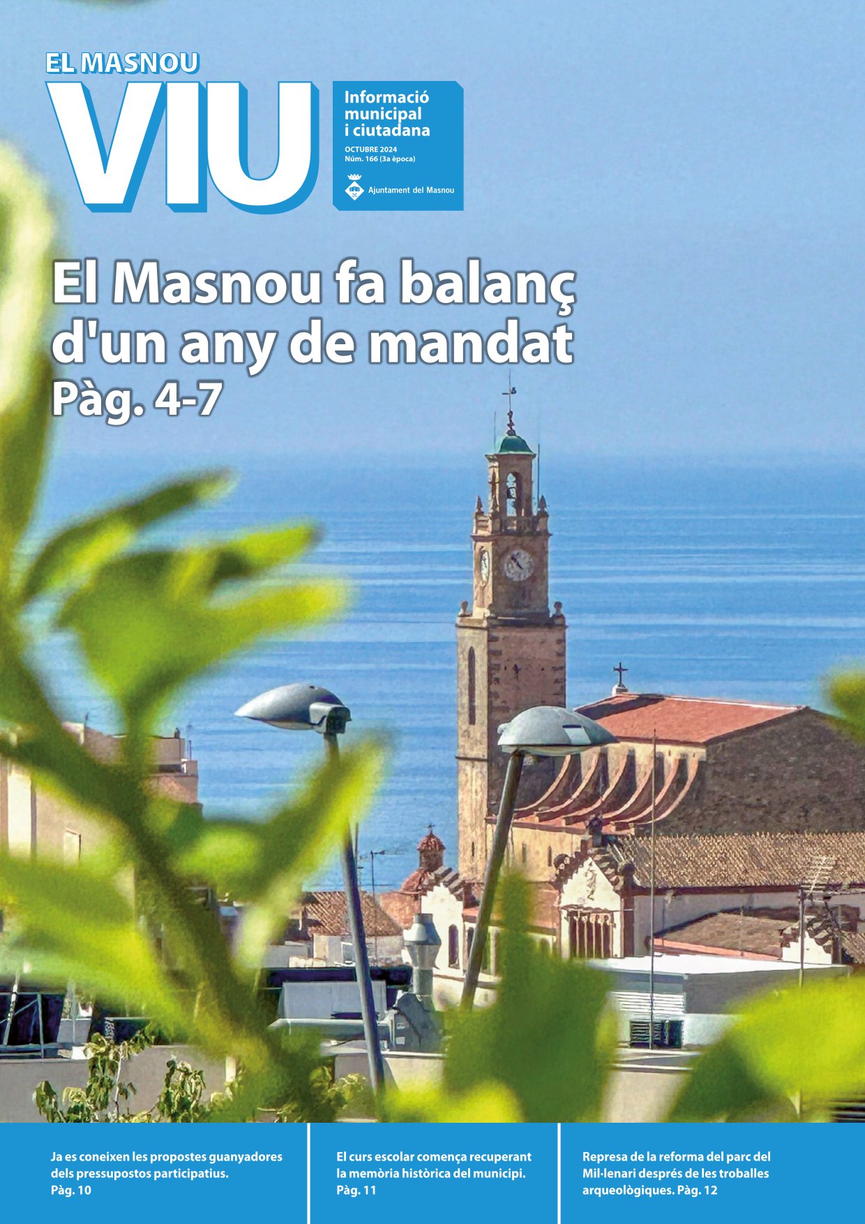 Ja es pot llegir 'El Masnou Viu' d'octubre