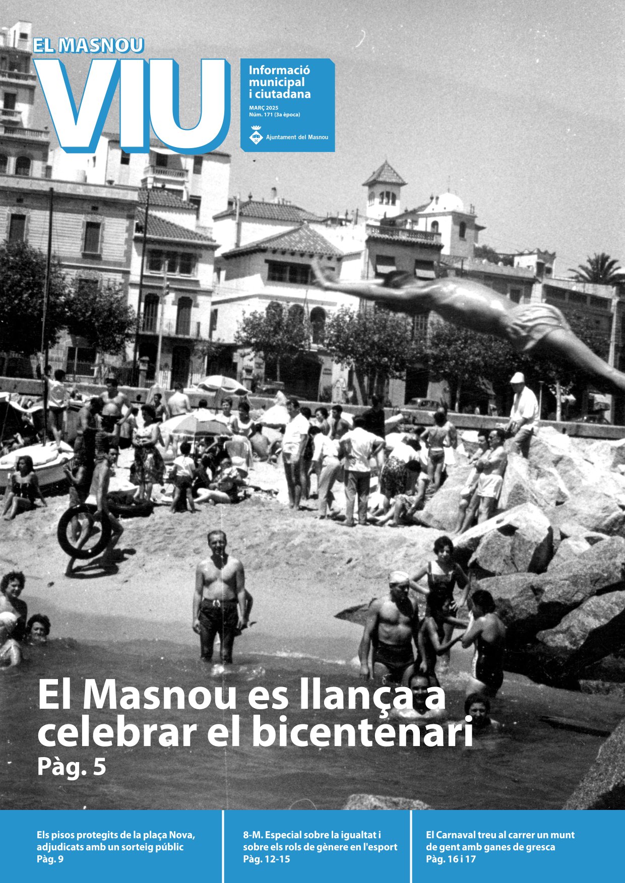 Ja es pot llegir 'El Masnou Viu' de març