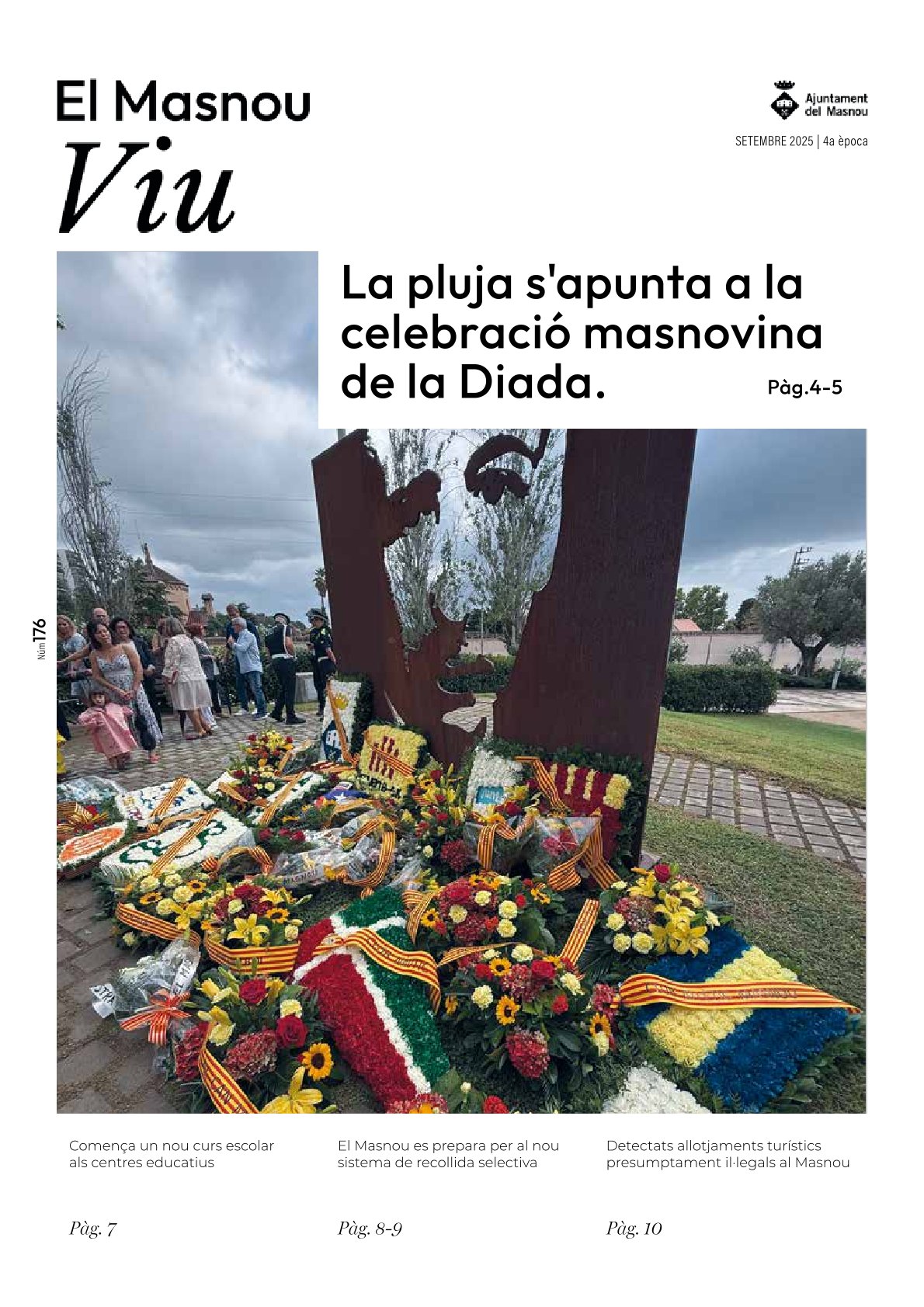 Ja es pot llegir 'El Masnou Viu' de setembre