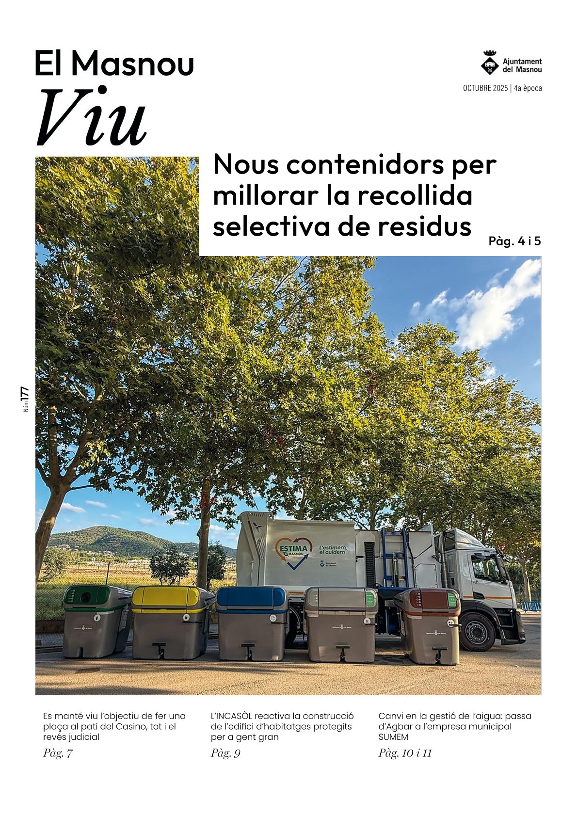 Ja es pot llegir 'El Masnou Viu' d'octubre
