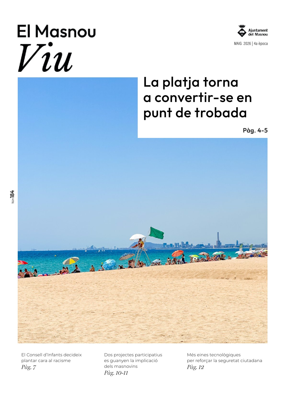 Ja es pot llegir 'El Masnou Viu' de maig