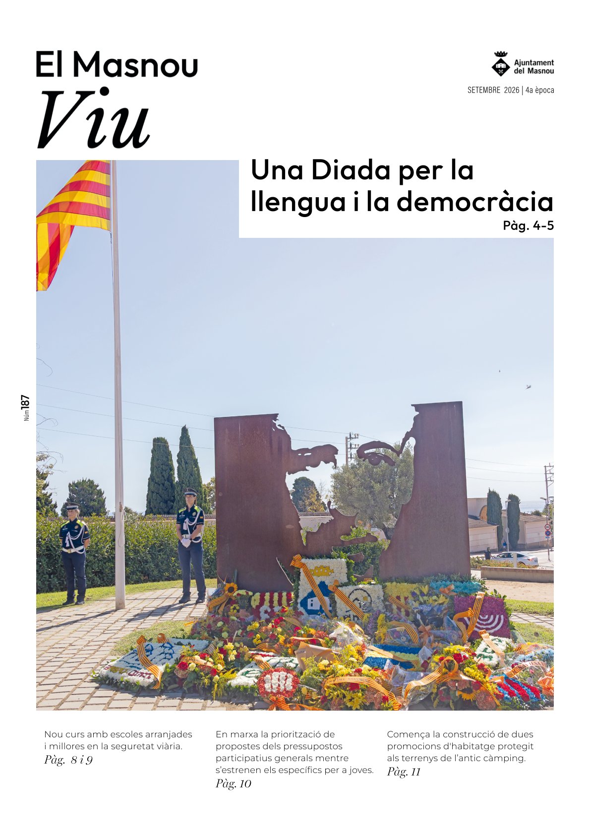 Ja es pot llegir 'El Masnou Viu' de setembre