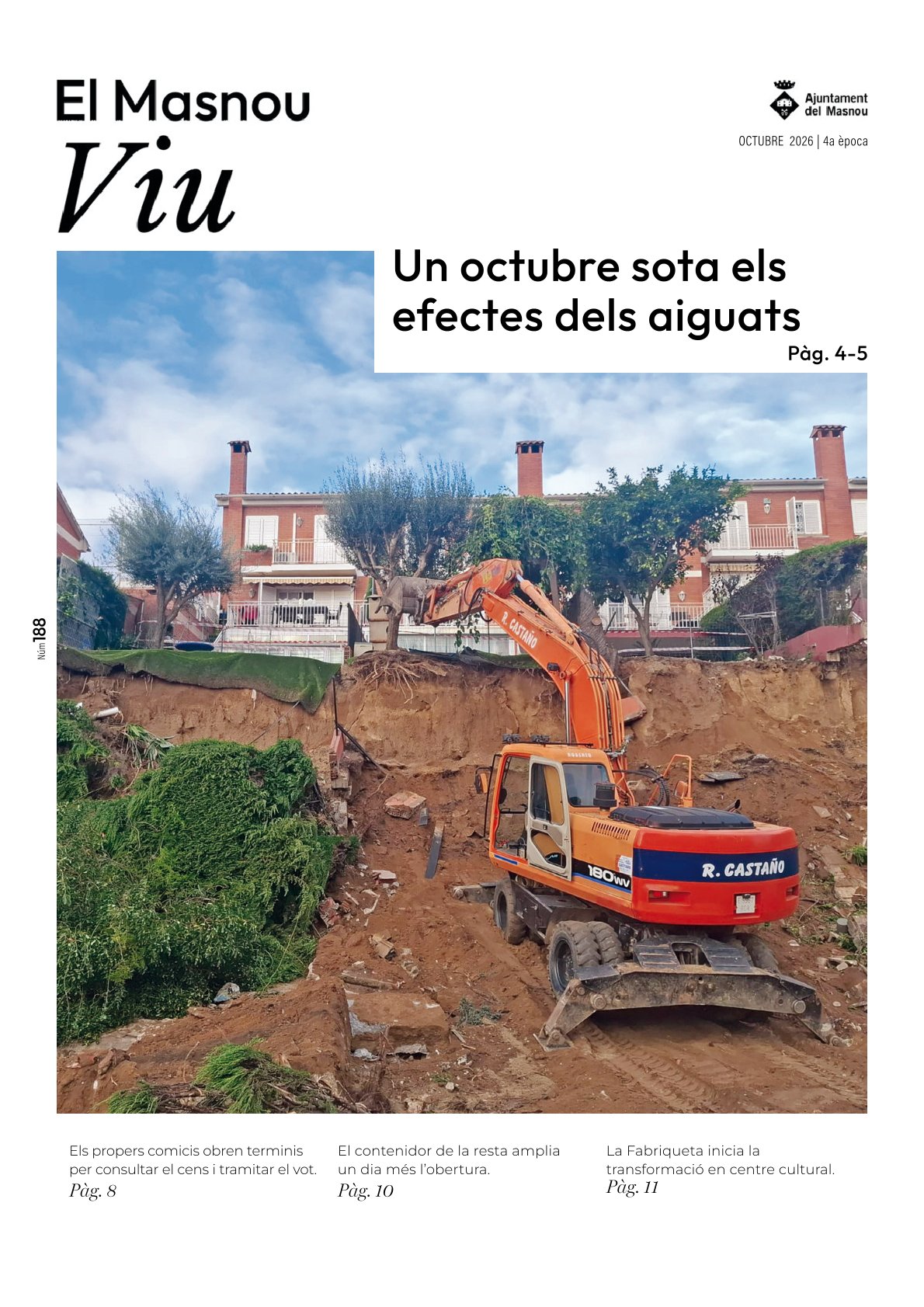 Ja es pot llegir 'El Masnou Viu' d'octubre