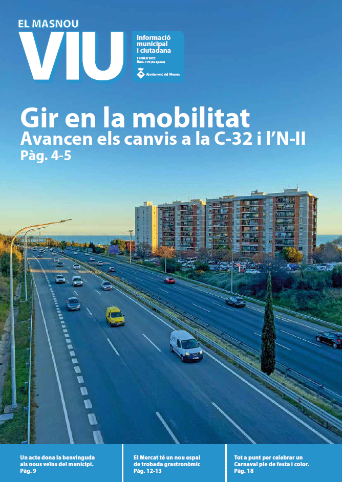 Ja es pot llegir 'El Masnou Viu' de febrer