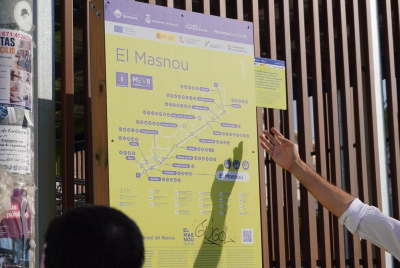 El Masnou estrena una estaci&oacute; de serveis per a bicis que forma part de la xarxa comarcal EuroVelo