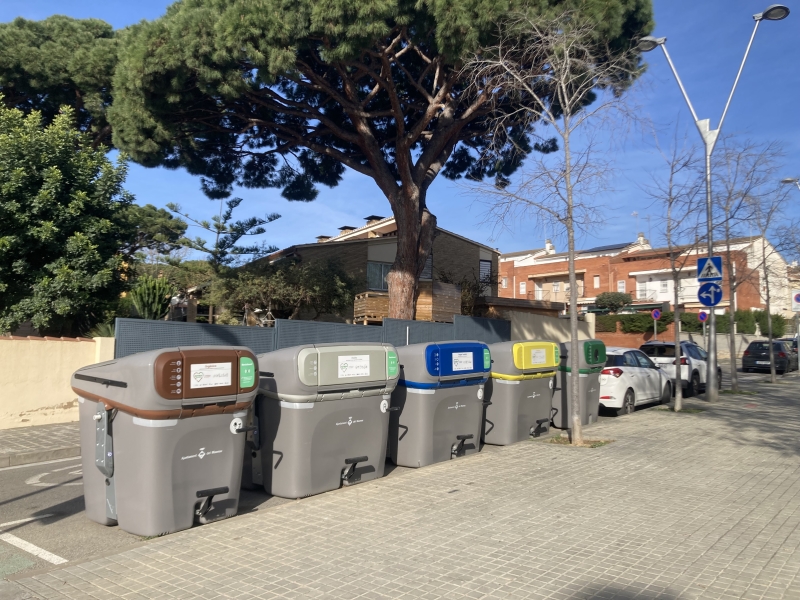 Els contenidors de la resta podran utilitzar-se quatre dies a la setmana