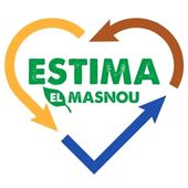Logotip i lema "Estima el Masnou"