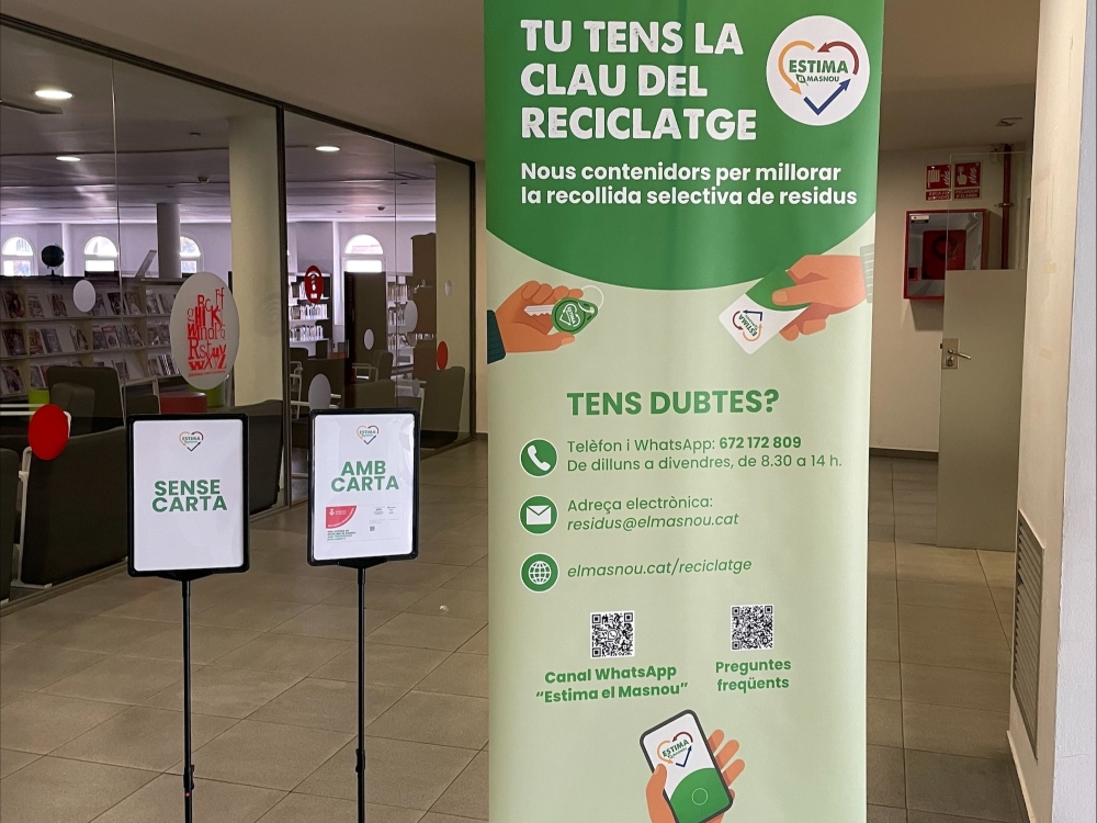 Comença el repartiment dels dispositius necessaris per obrir els contenidors a partir del 12 de gener