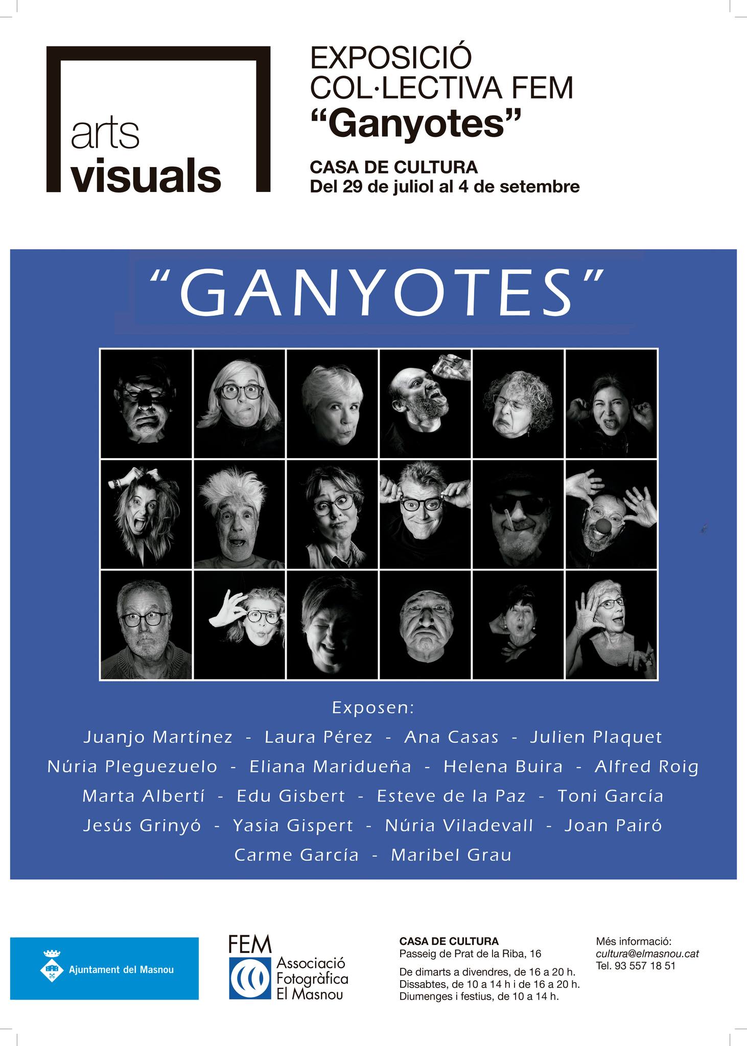 Exposició col·lectiva "Ganyotes"