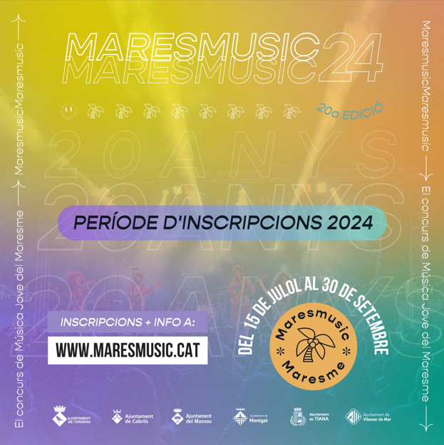 En marxa la 20a edició del Maresmusic