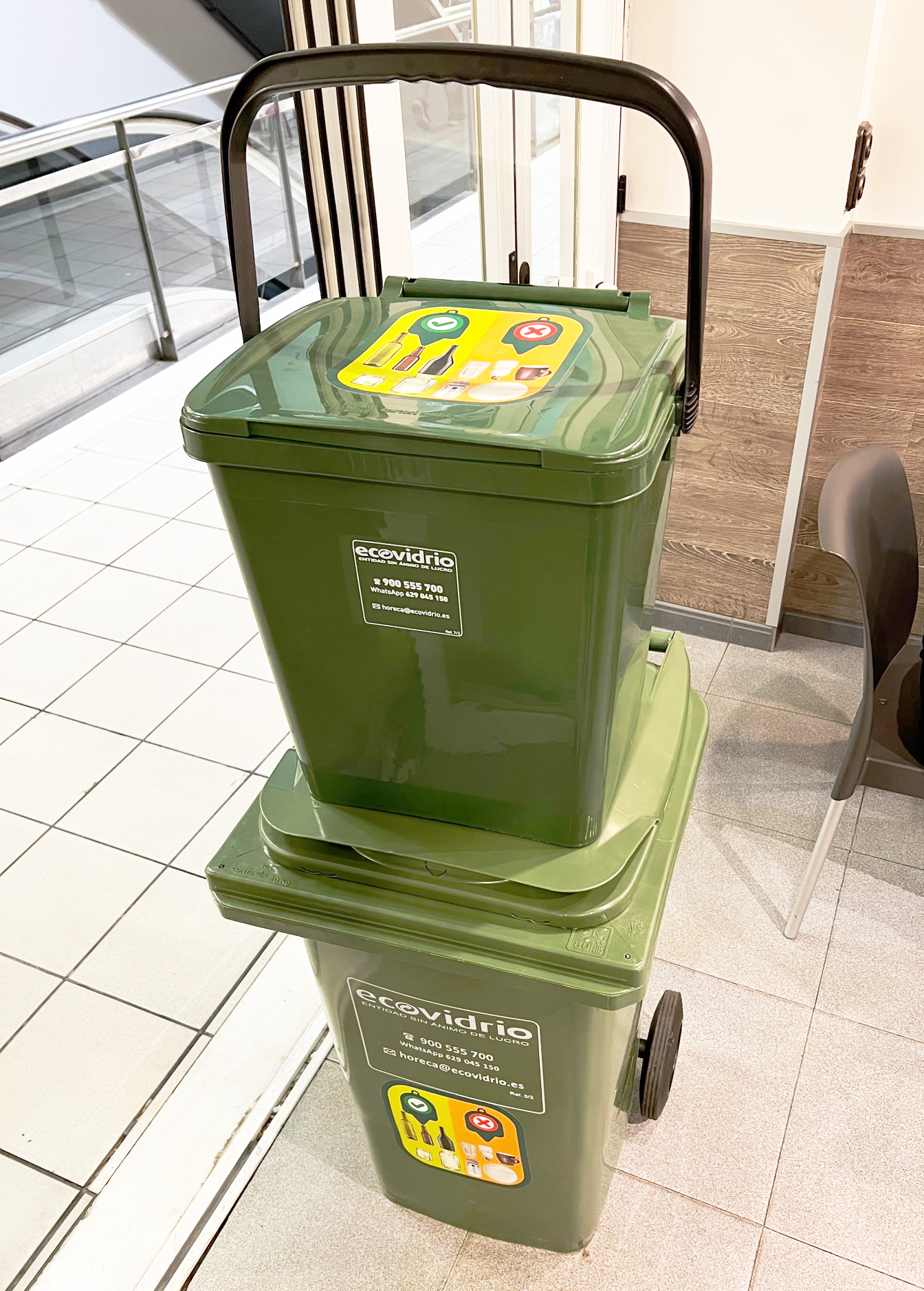 L'Ajuntament impulsa el reciclatge d'envasos de vidre en establiments d'hostaleria i restauració