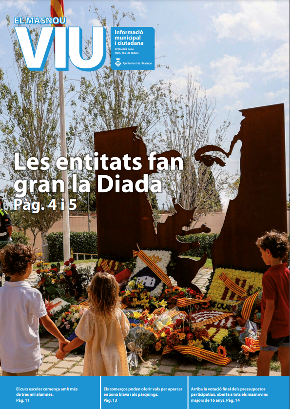 Ja es pot llegir 'El Masnou Viu' de setembre