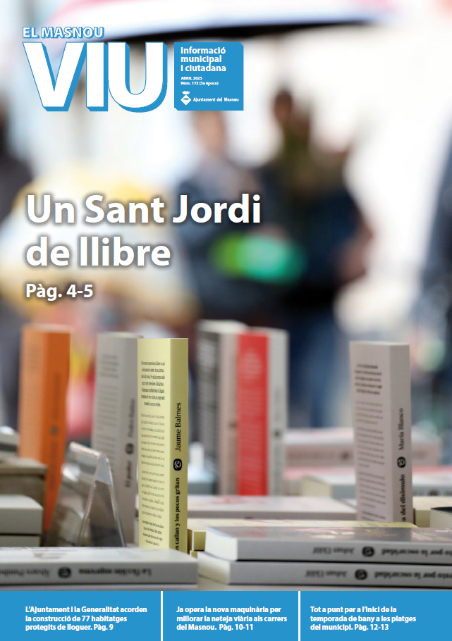 Ja es pot llegir 'El Masnou Viu' d'abril