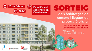 Sorteig dels pisos protegits de la plaça Nova
