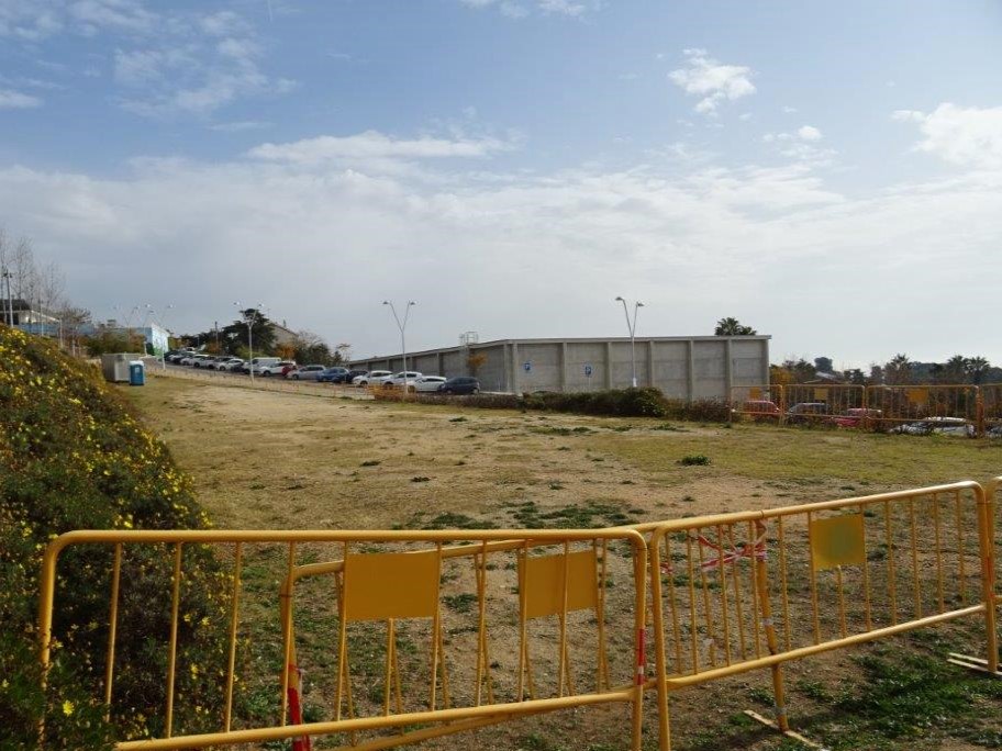 El nou correcà ocuparà la terrassa del parc més propera al Complex Esportiu.